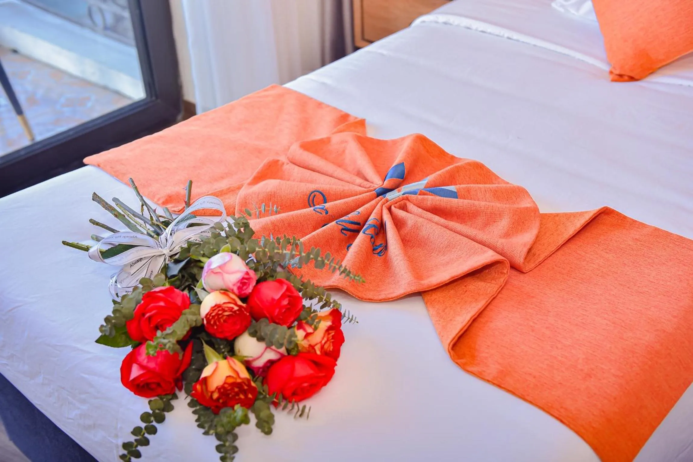 Bed in Sapa Legacy Hotel