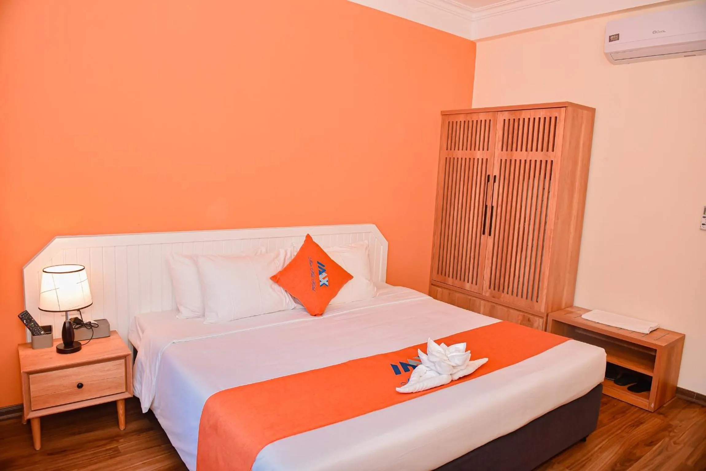 Bed in Sapa Legacy Hotel