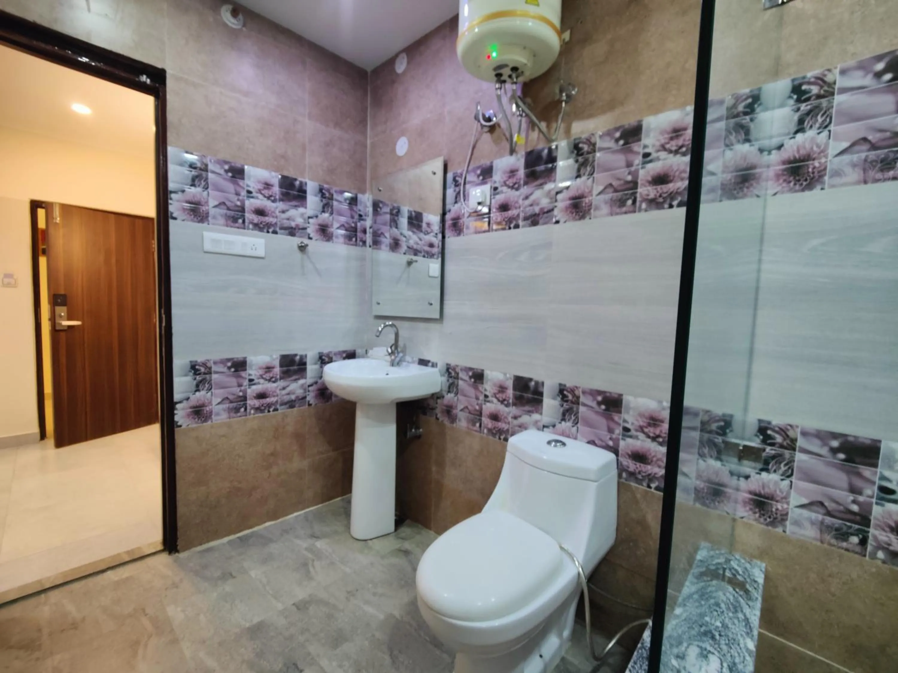 Toilet in Hotel Mandi Heights - Bar, Fine Dining & Banquet Hall