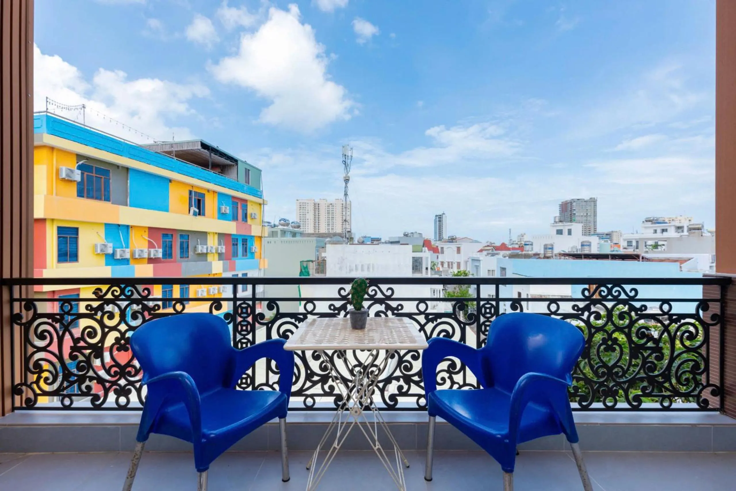 Patio in 126 Vung Tau Pool Villa Back Beach From 4 To 12 Rooms Options