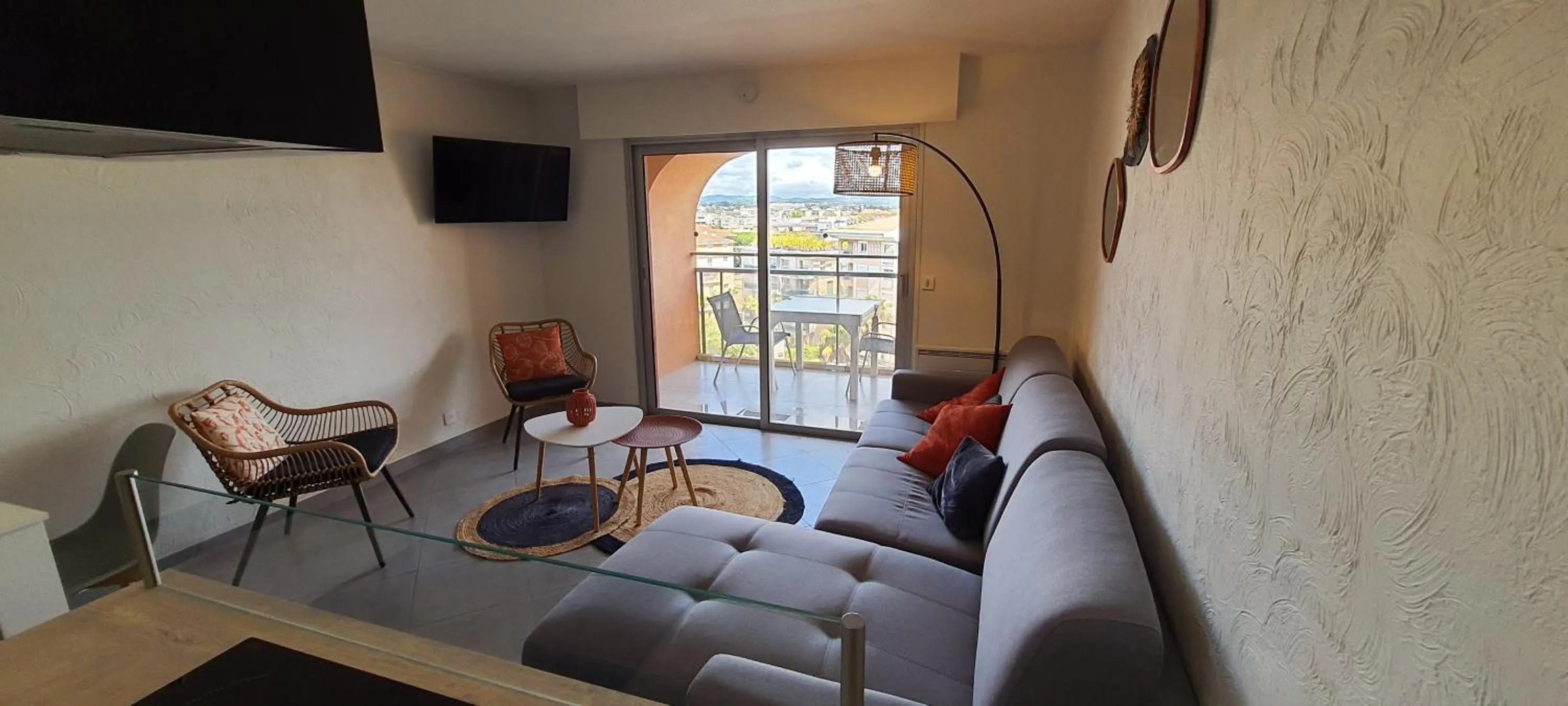 Duplex Fréjus Plage, 2' plage et commerces