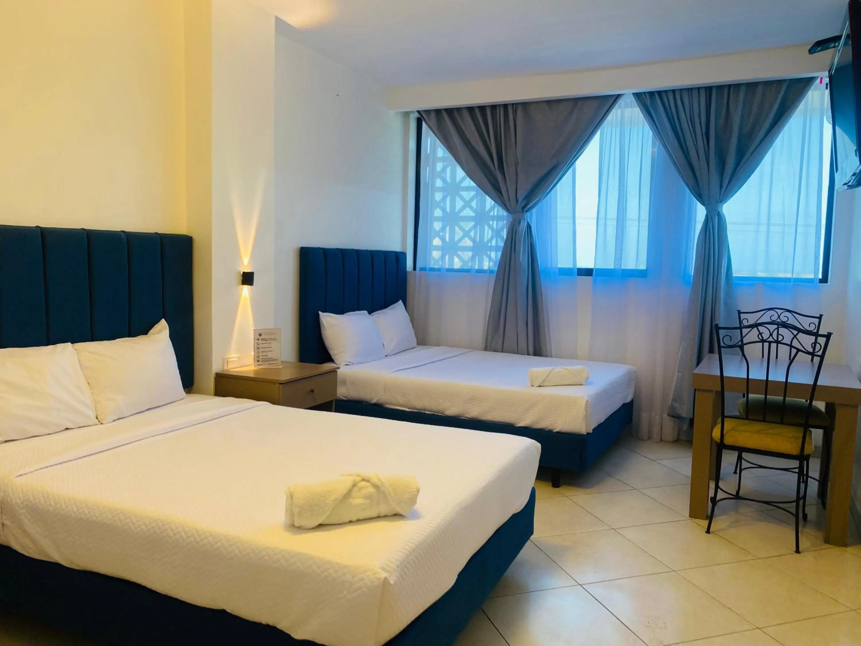 Bed in Hotel Presidente Beach Salinas