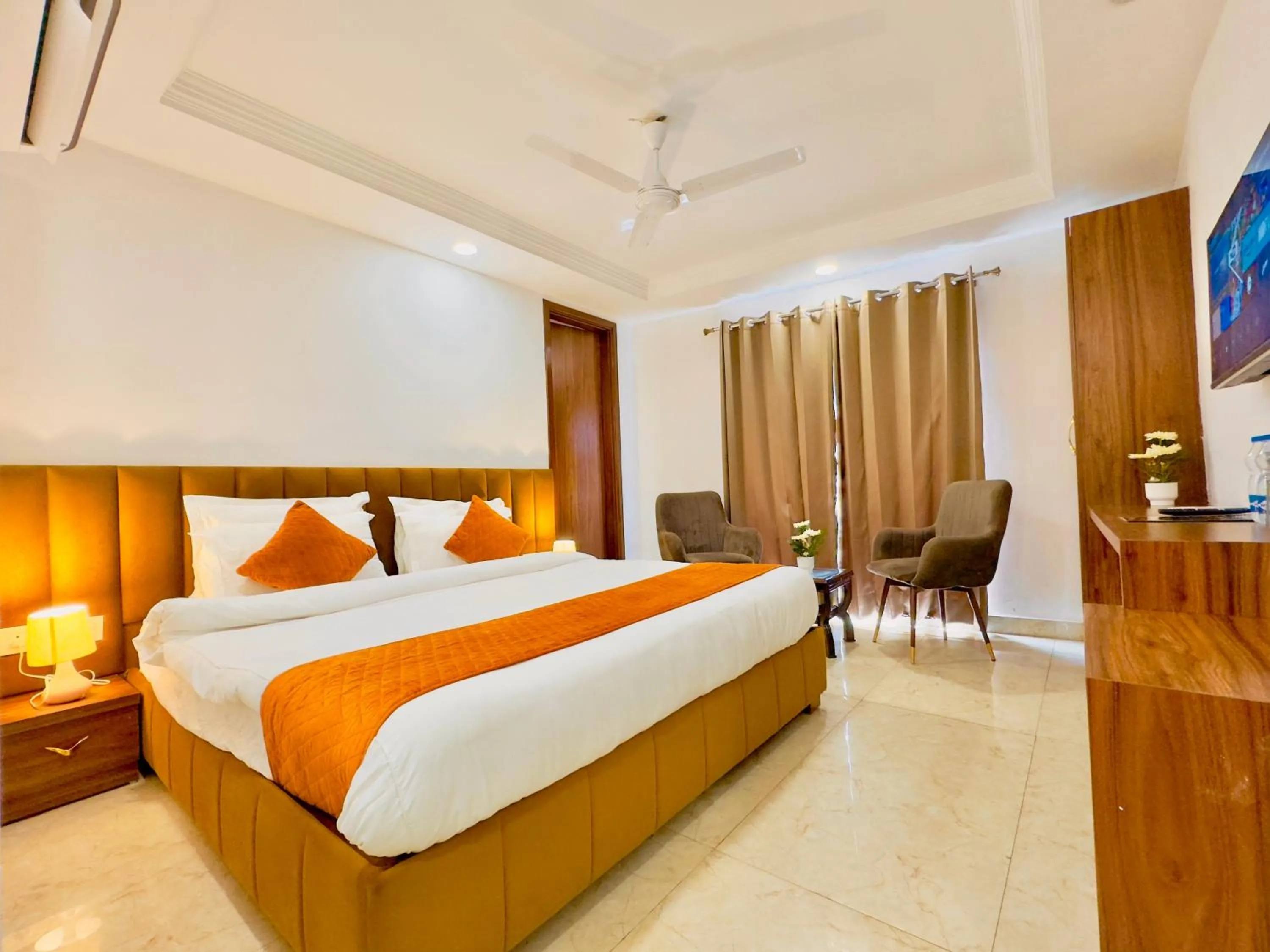 Bed in Hotel La Casa, Amritsar