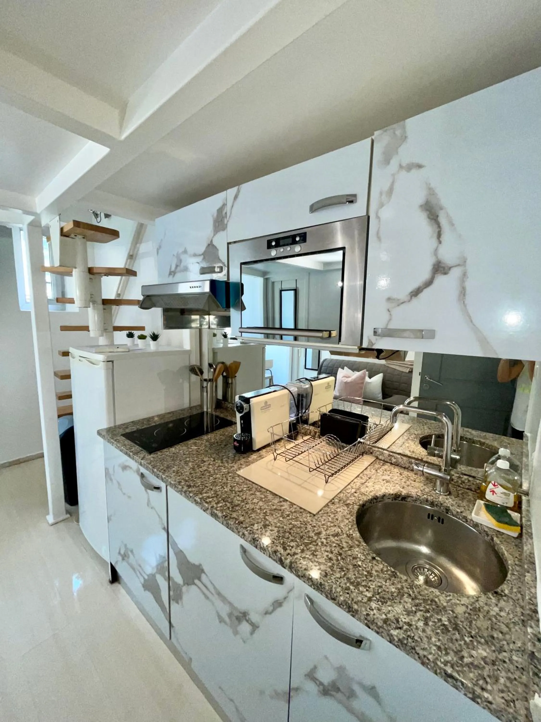 Kitchen or kitchenette in Duplex cosy - hyper centre - Proche mer et Promenade