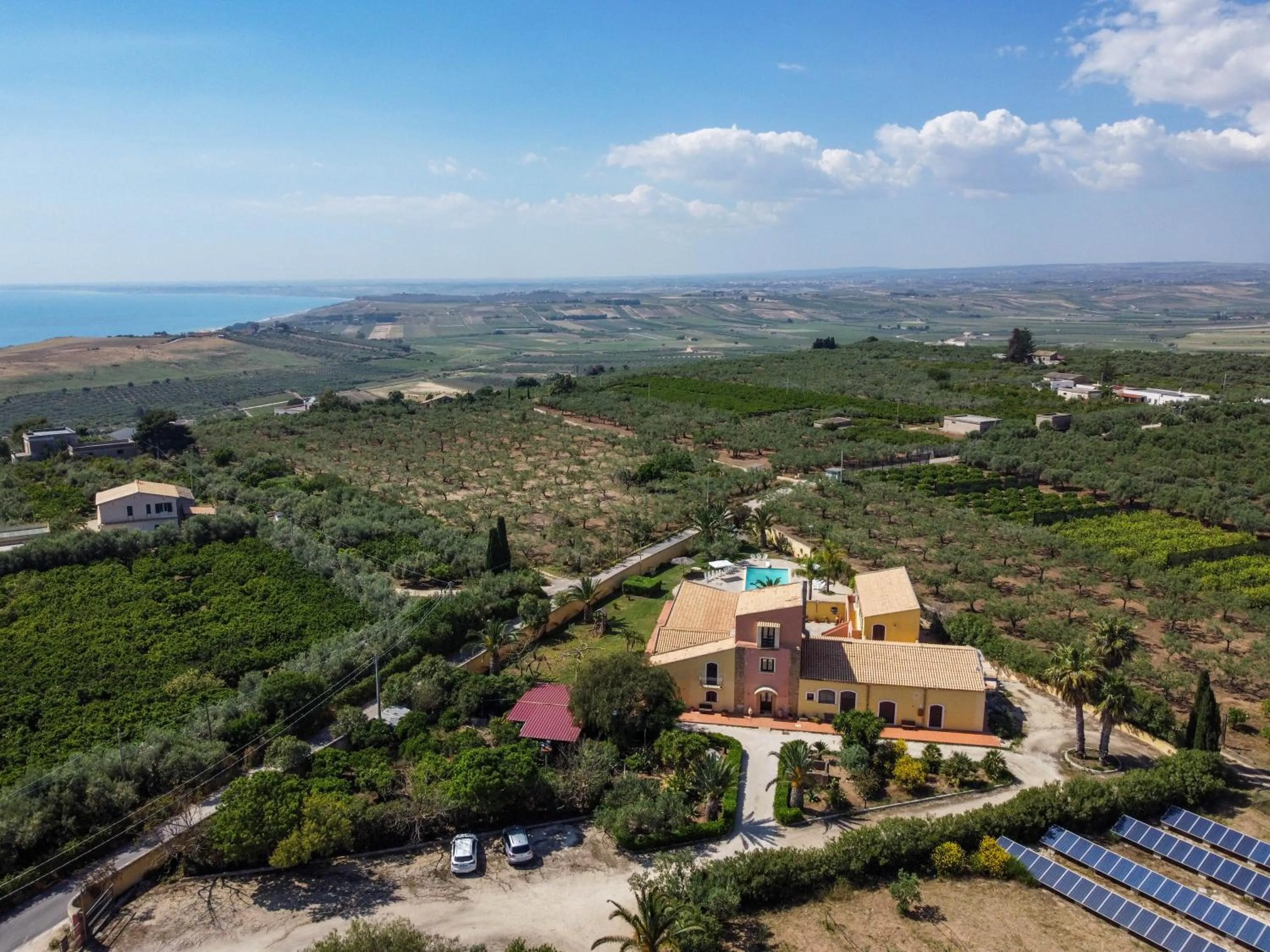 Bird's eye view in Torre Tabia