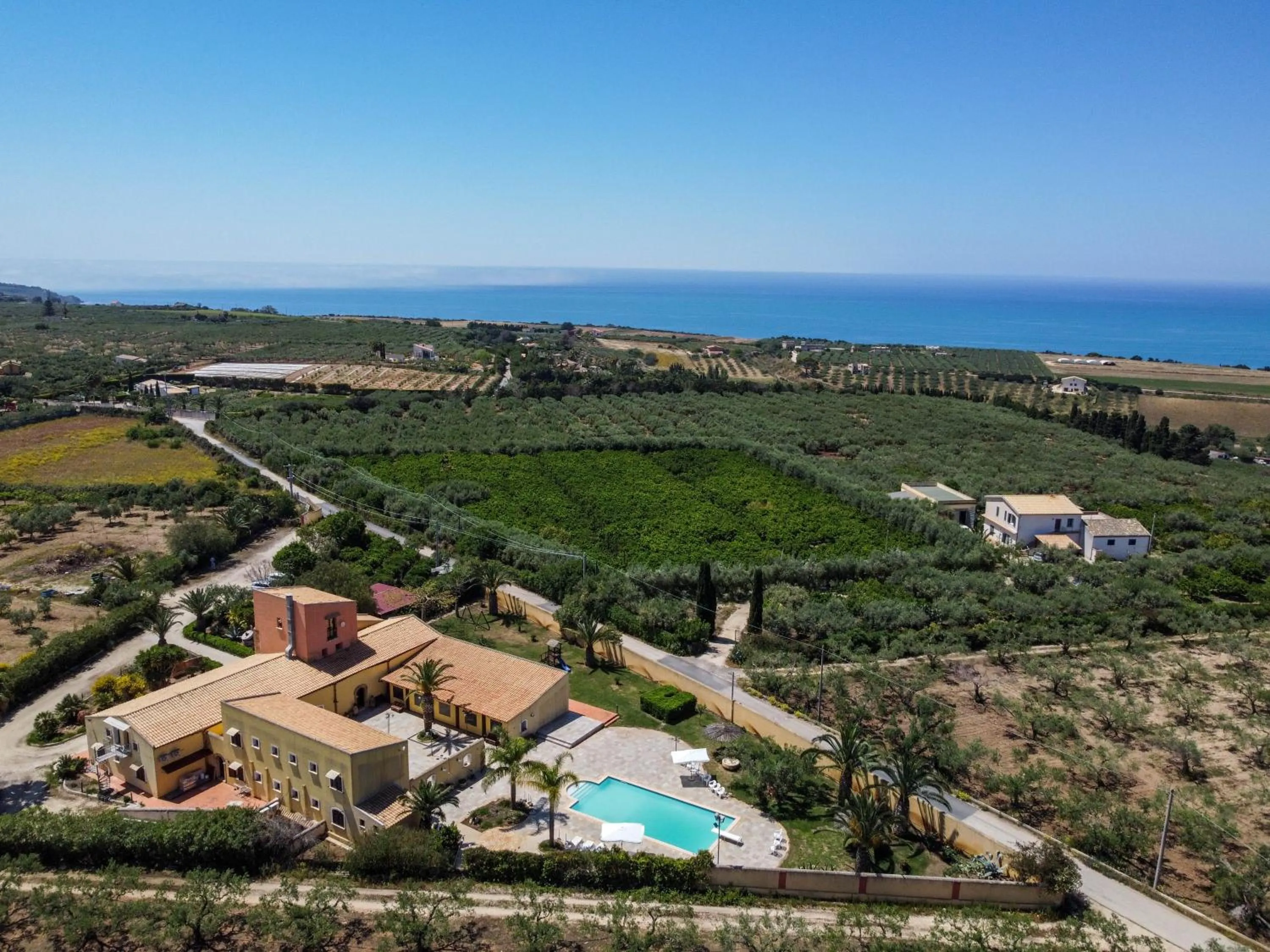 Bird's eye view in Torre Tabia