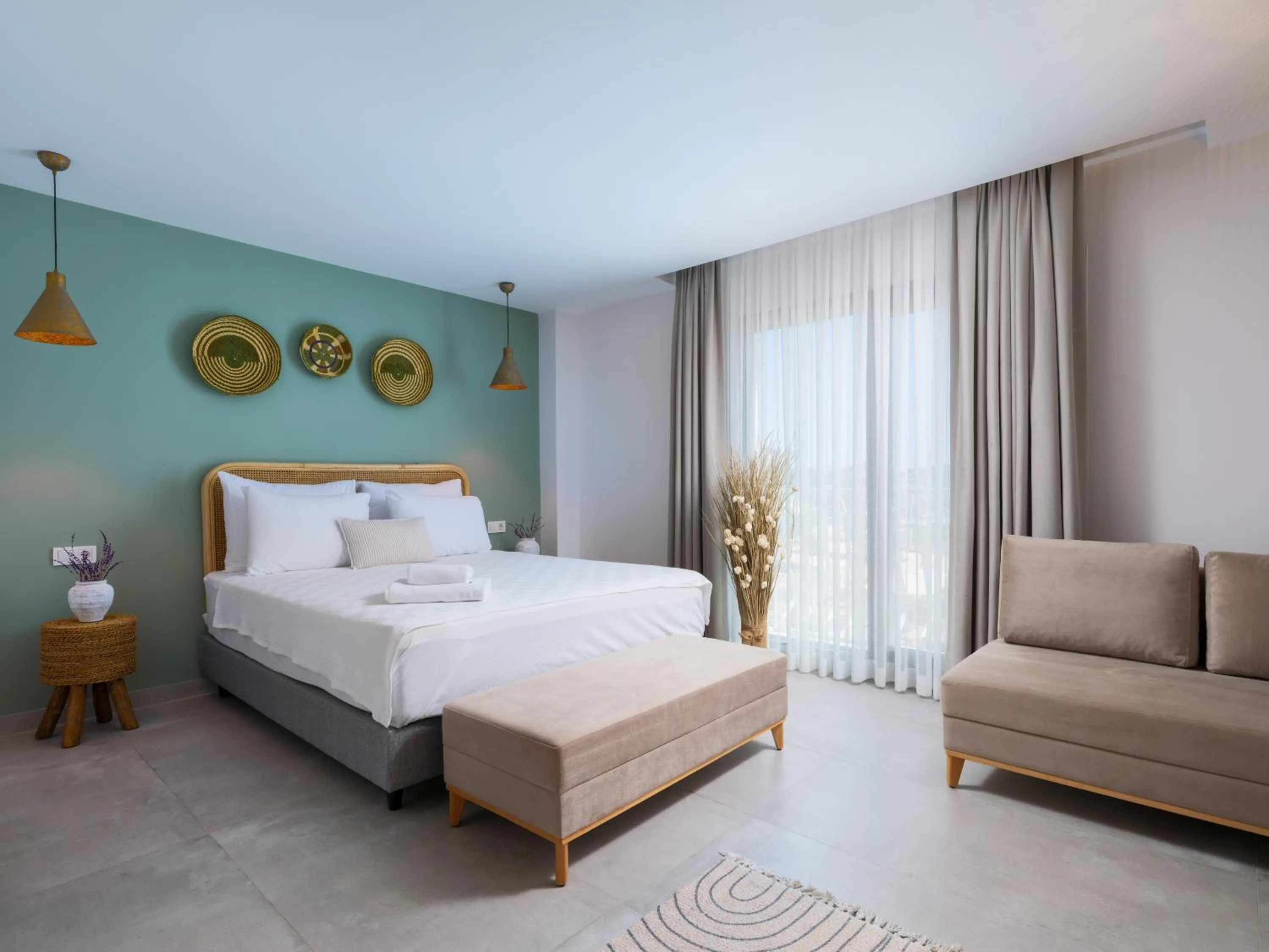 Photo of the whole room, Bed in Cumbalıca Garden Hotel