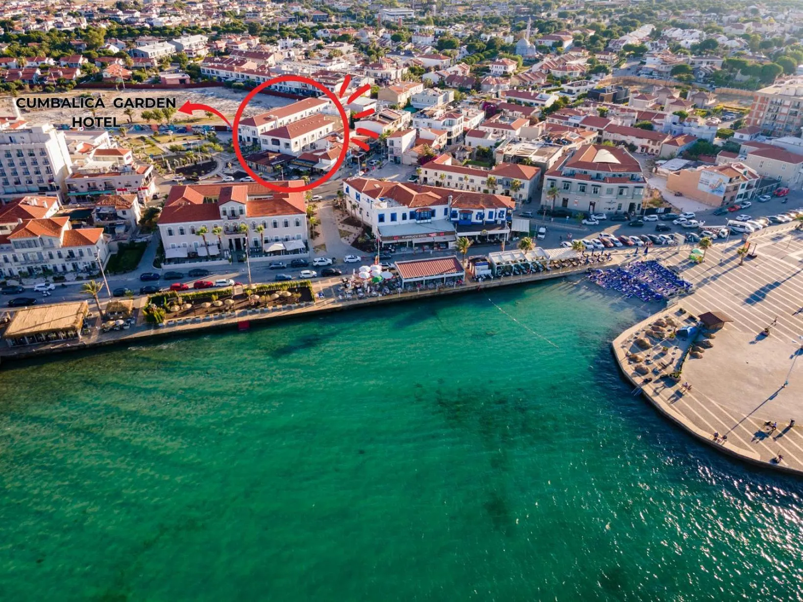 Bird's eye view in Cumbalıca Garden Hotel