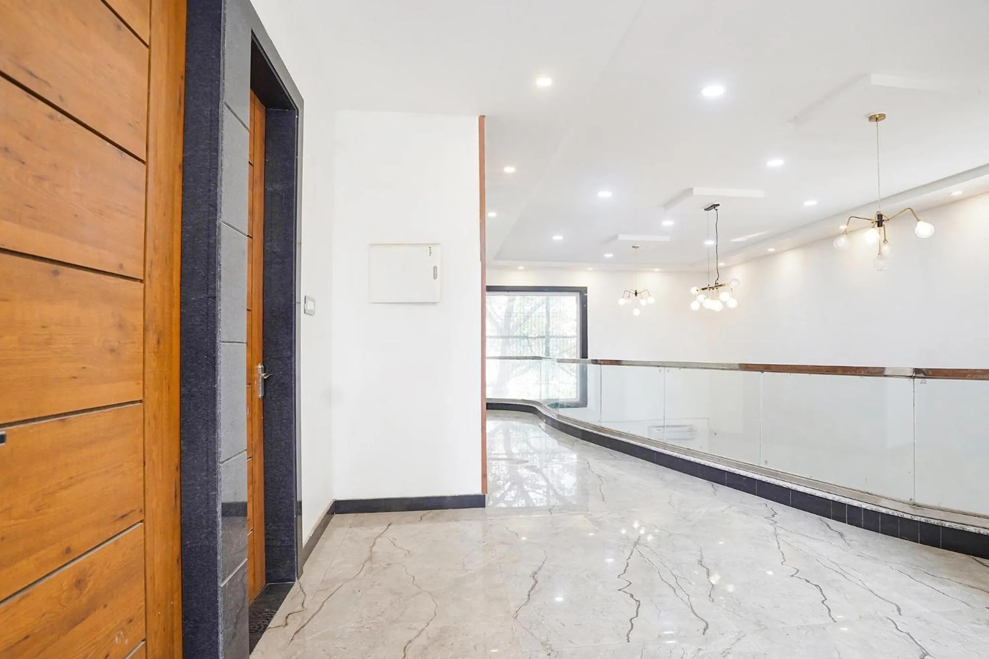 Lobby or reception in FabHotel Villa De Benares - Nr Tulsi Manas Mandir