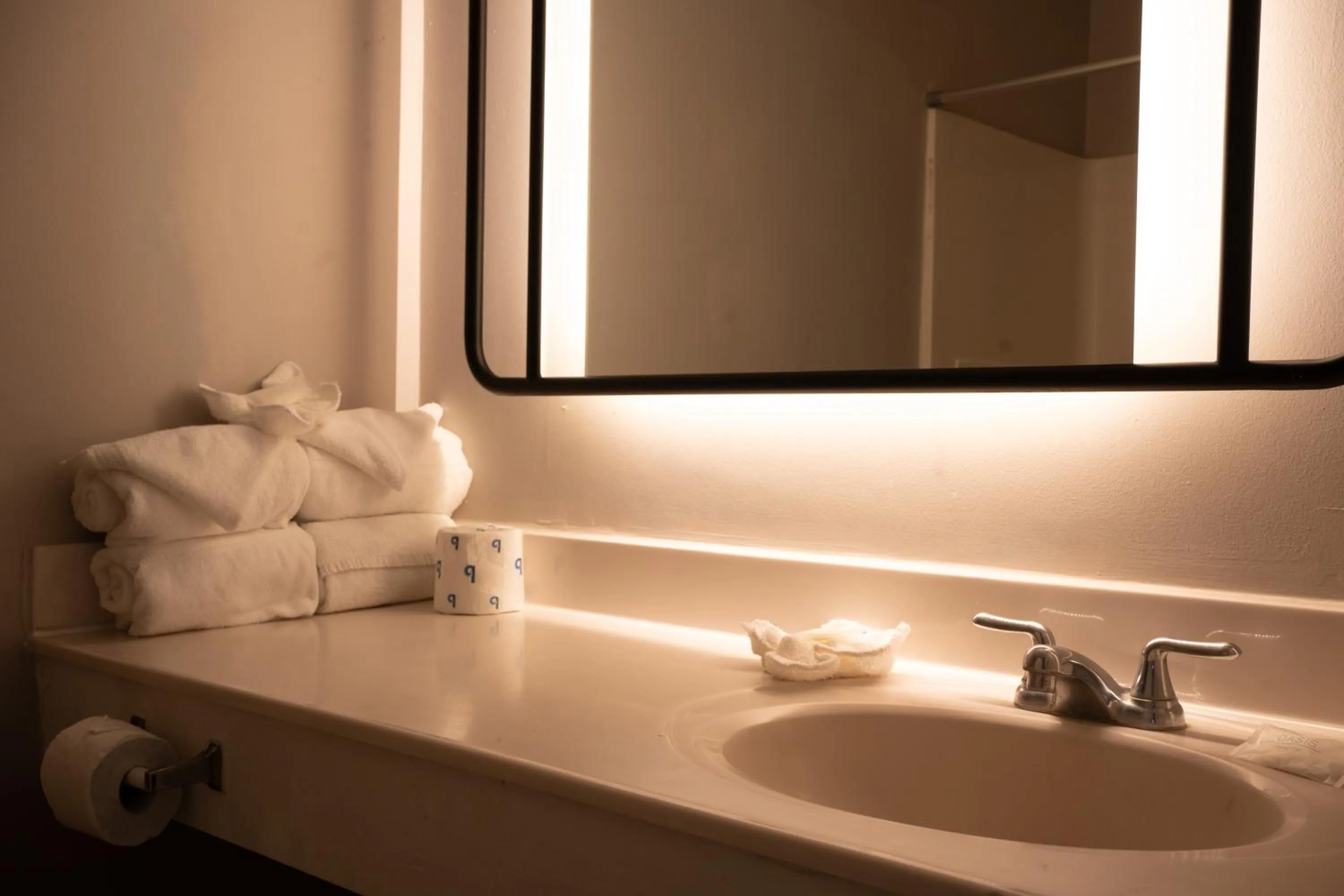 Bathroom in The Burgundy Inn Hotel and Apartments