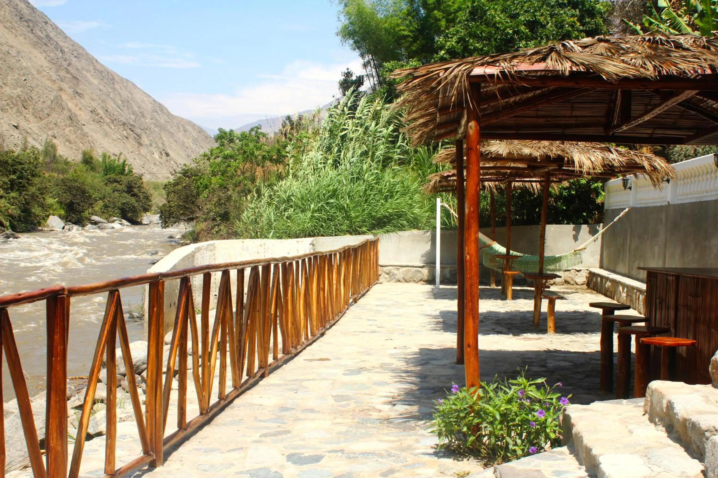 Balcony/Terrace in Lunahuana River Resort