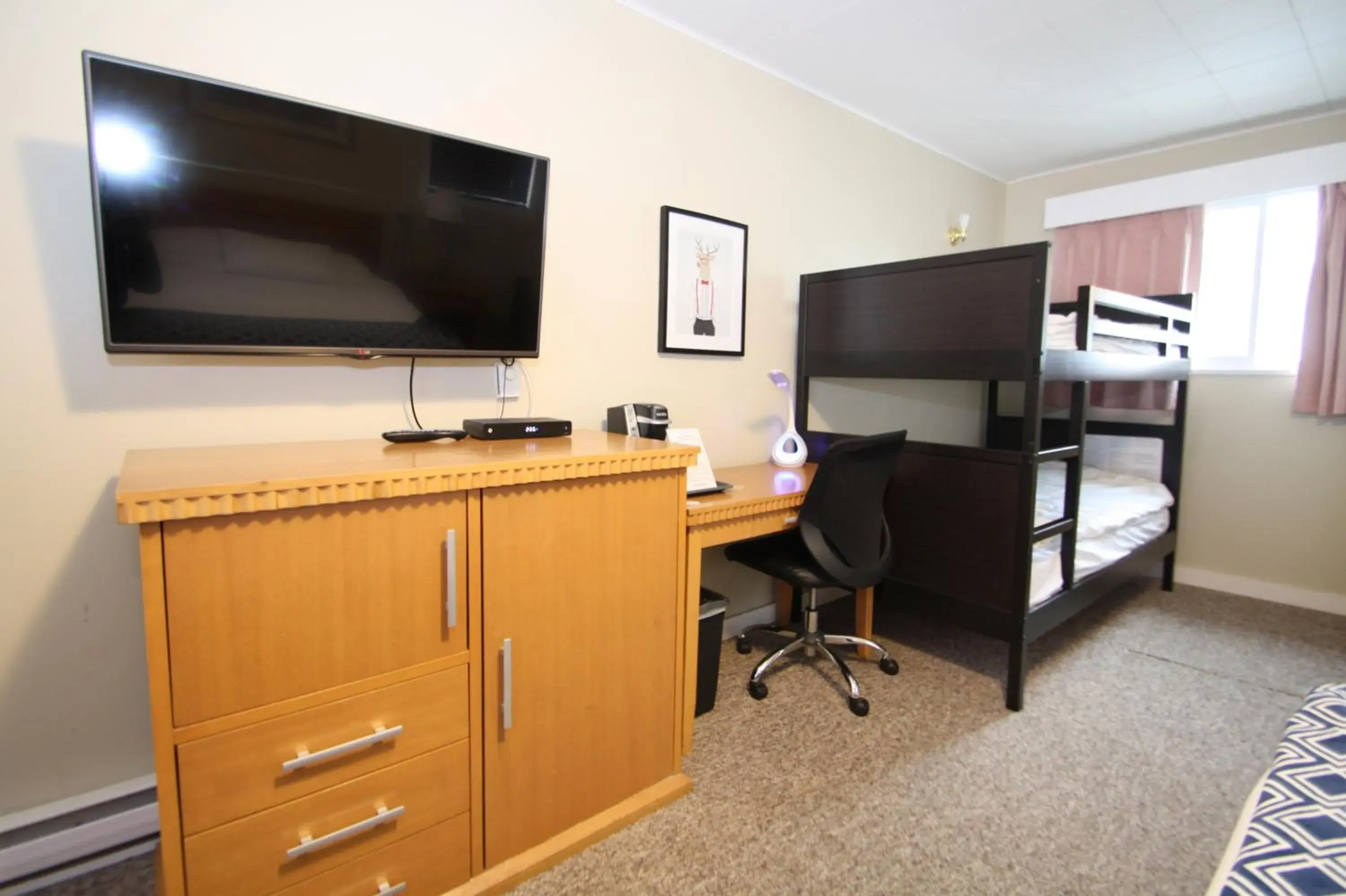 Standard Room with One Queen Bed and Bunk Bed in Harrison Spa Motel Standard Room with One Queen Bed and Bunk Bed in Harrison Spa Motel