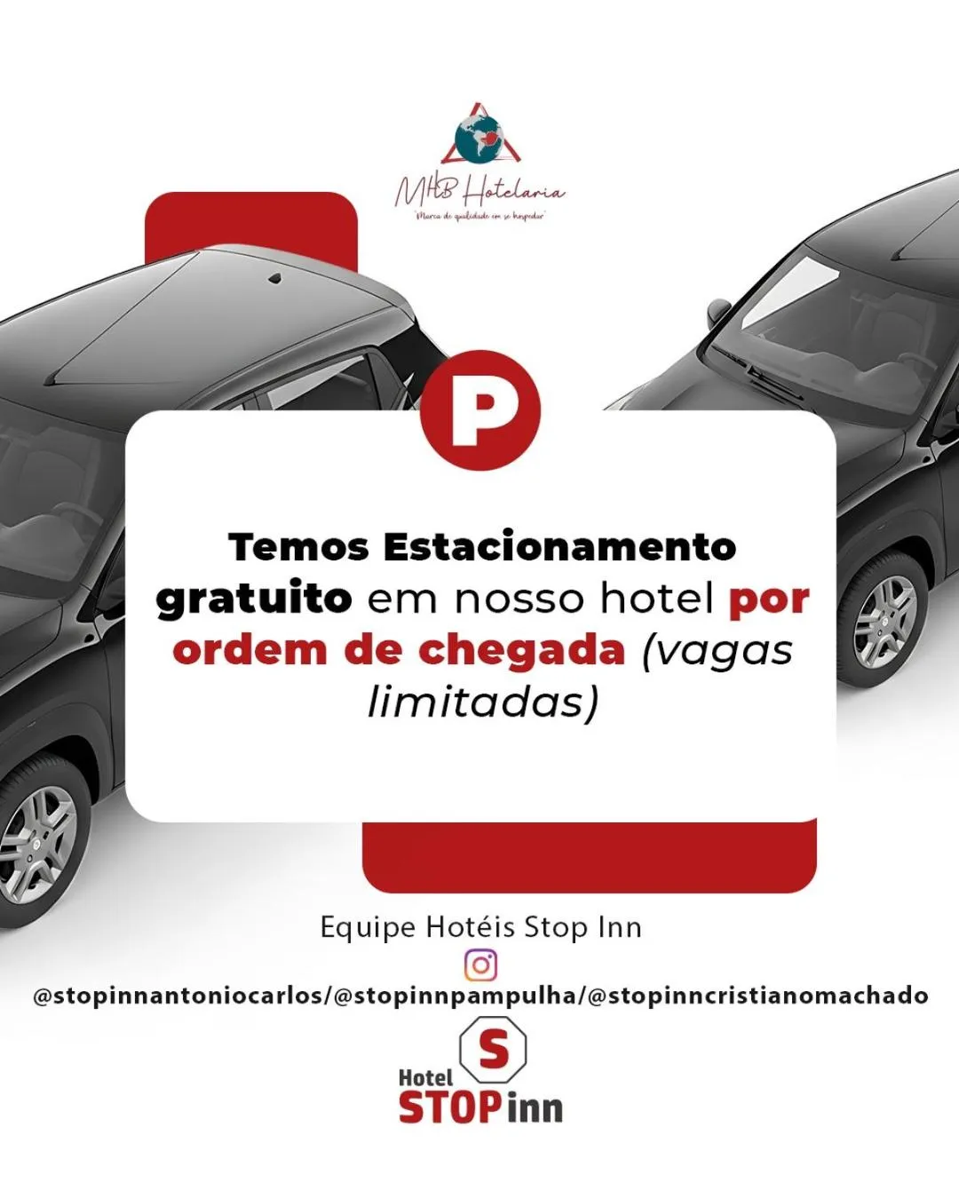 Parking in Stop Inn Cristiano Machado