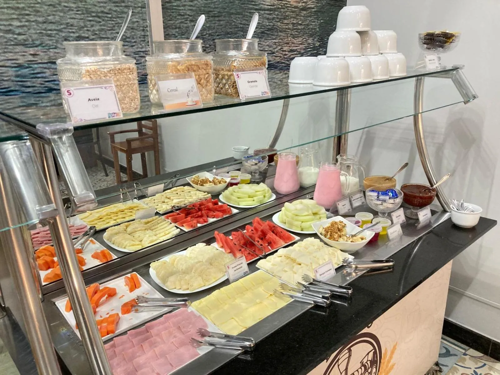 Breakfast in Stop Inn Cristiano Machado