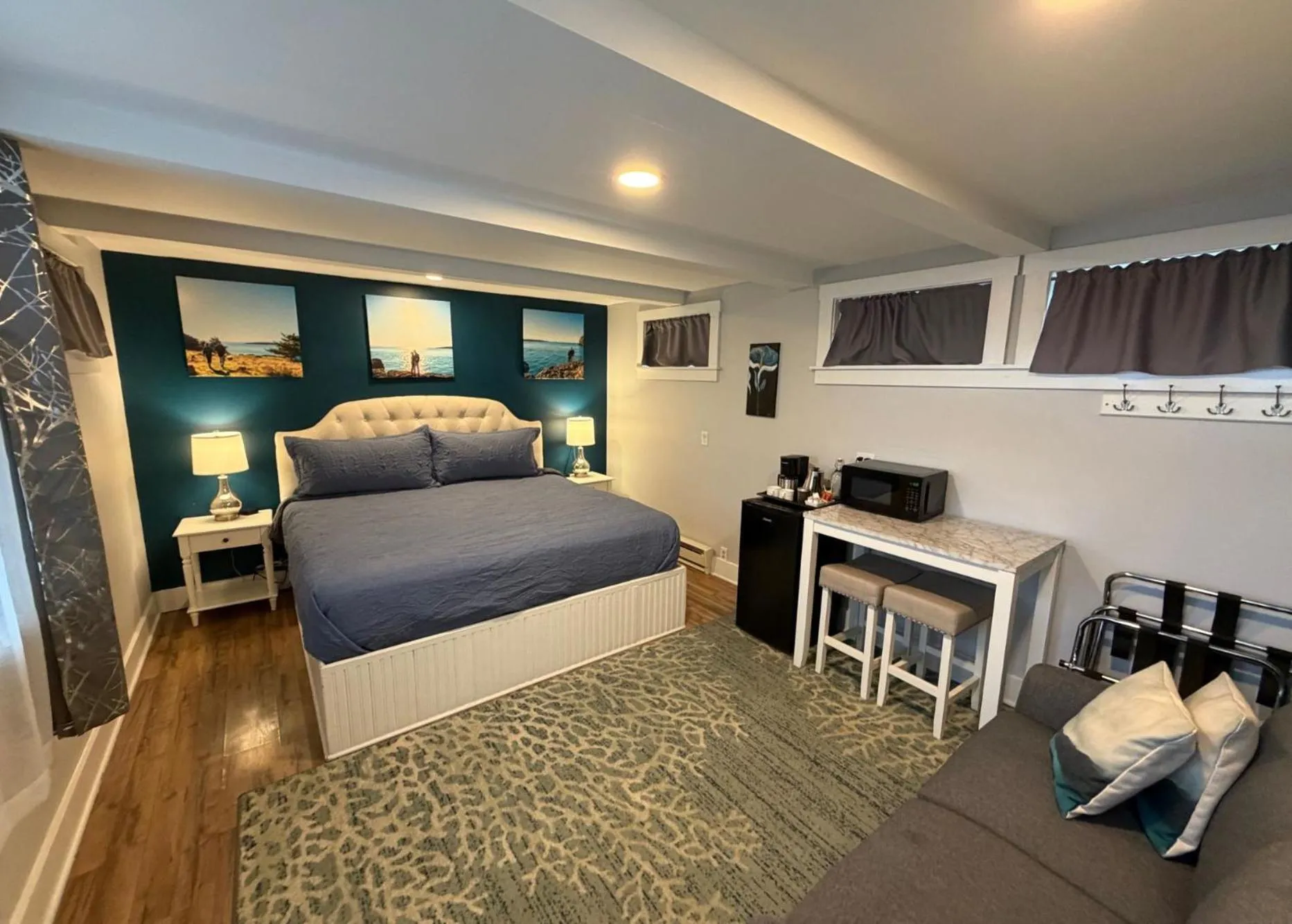 Bed in The Edenwild Boutique Inn