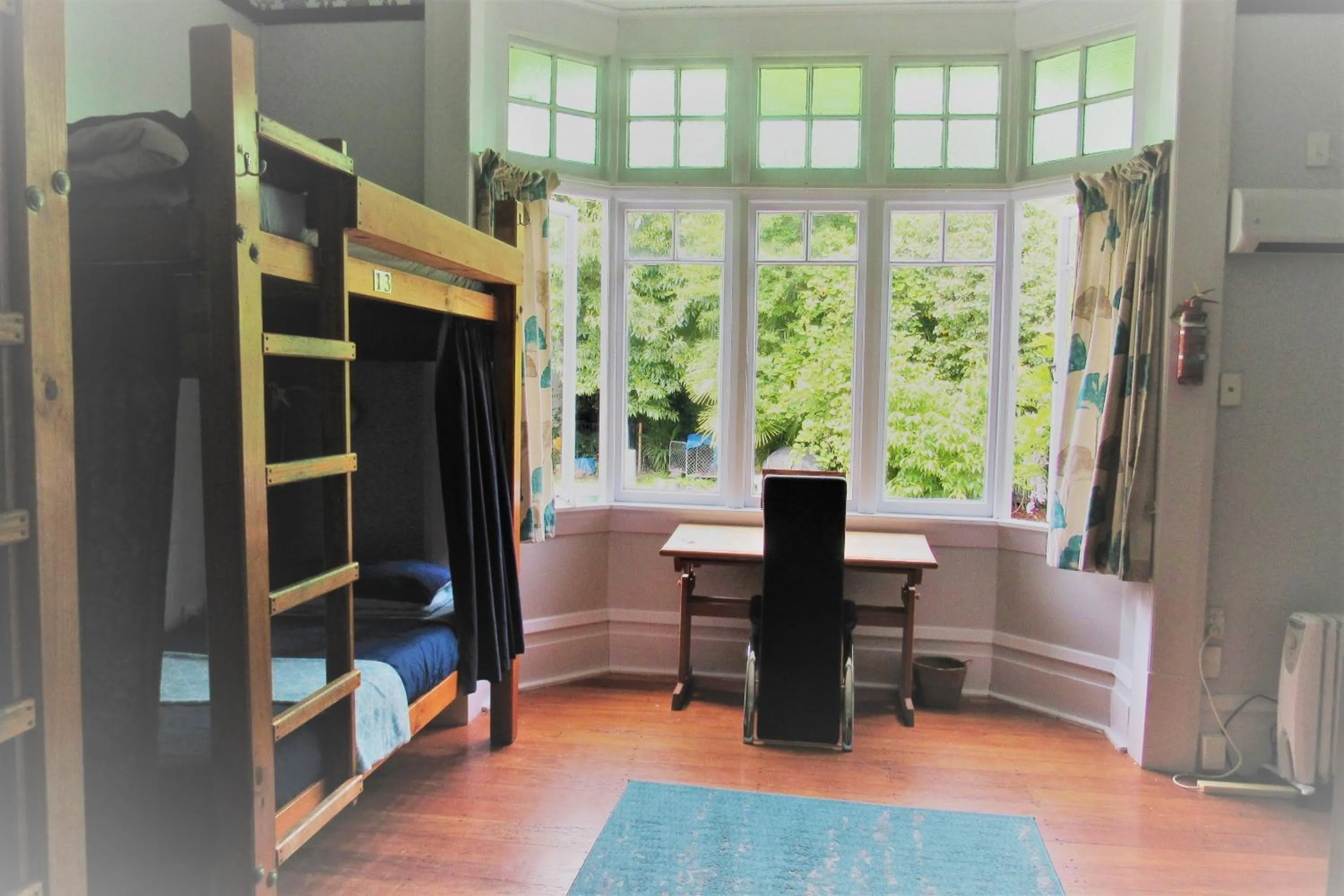 Bed in White Elephant Accomodation