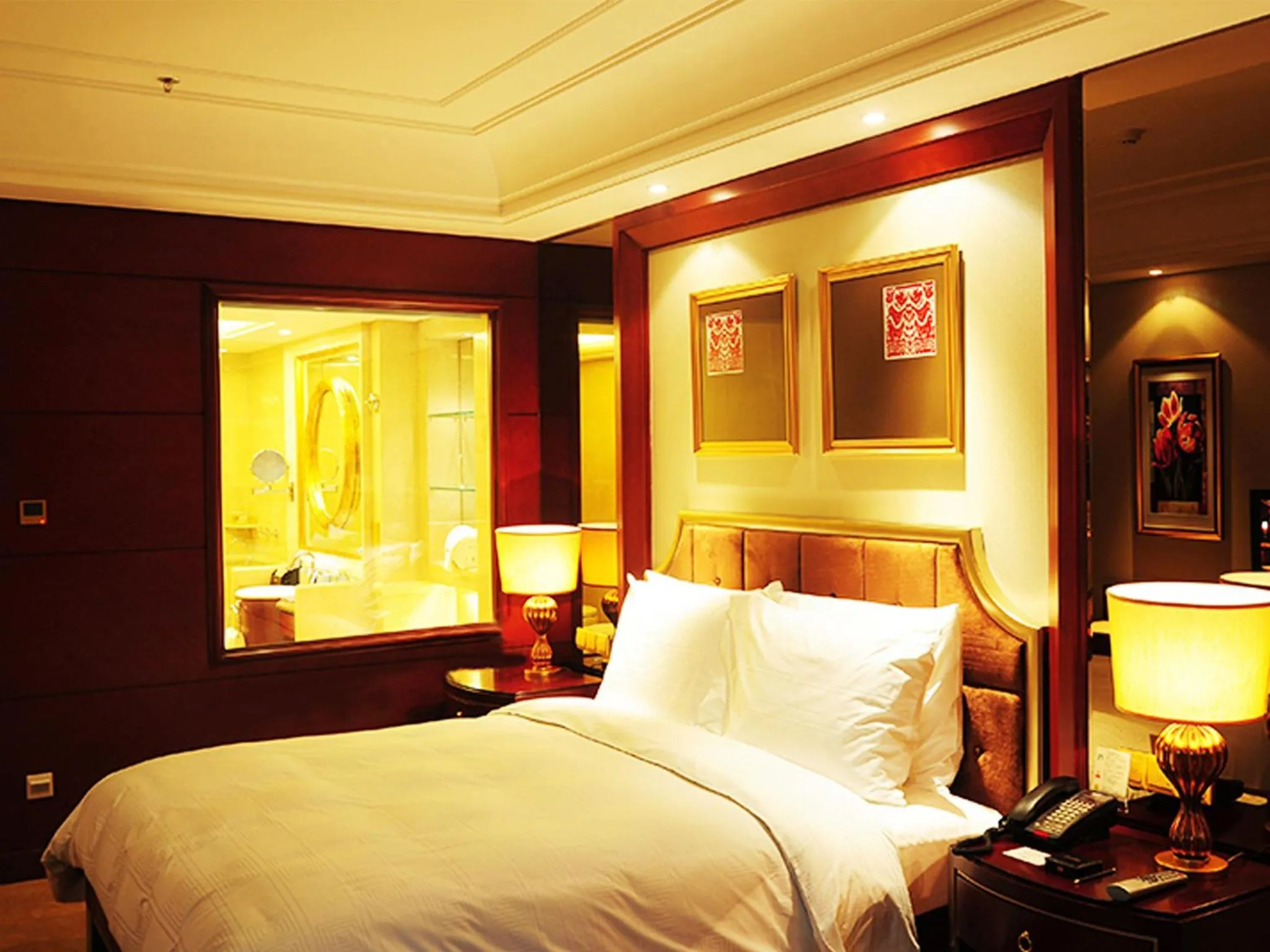 Decorative detail in Dynasty International Hotel Dalian