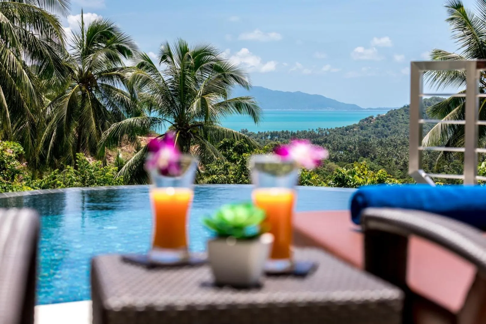 Swimming pool in Villa Ma Phraaw - Ban Tai Ocean View Villa