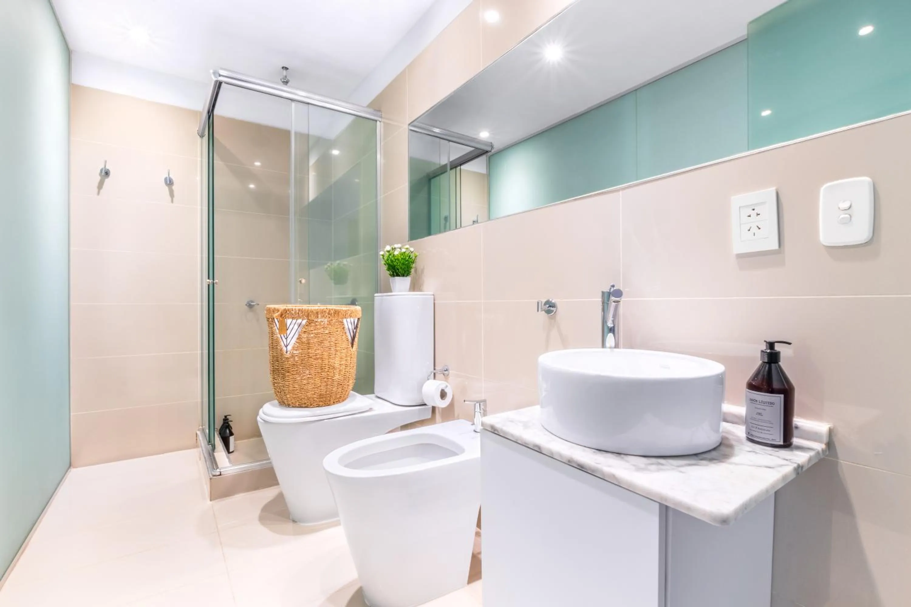 Shower in Resort Experience in Puerto Madero