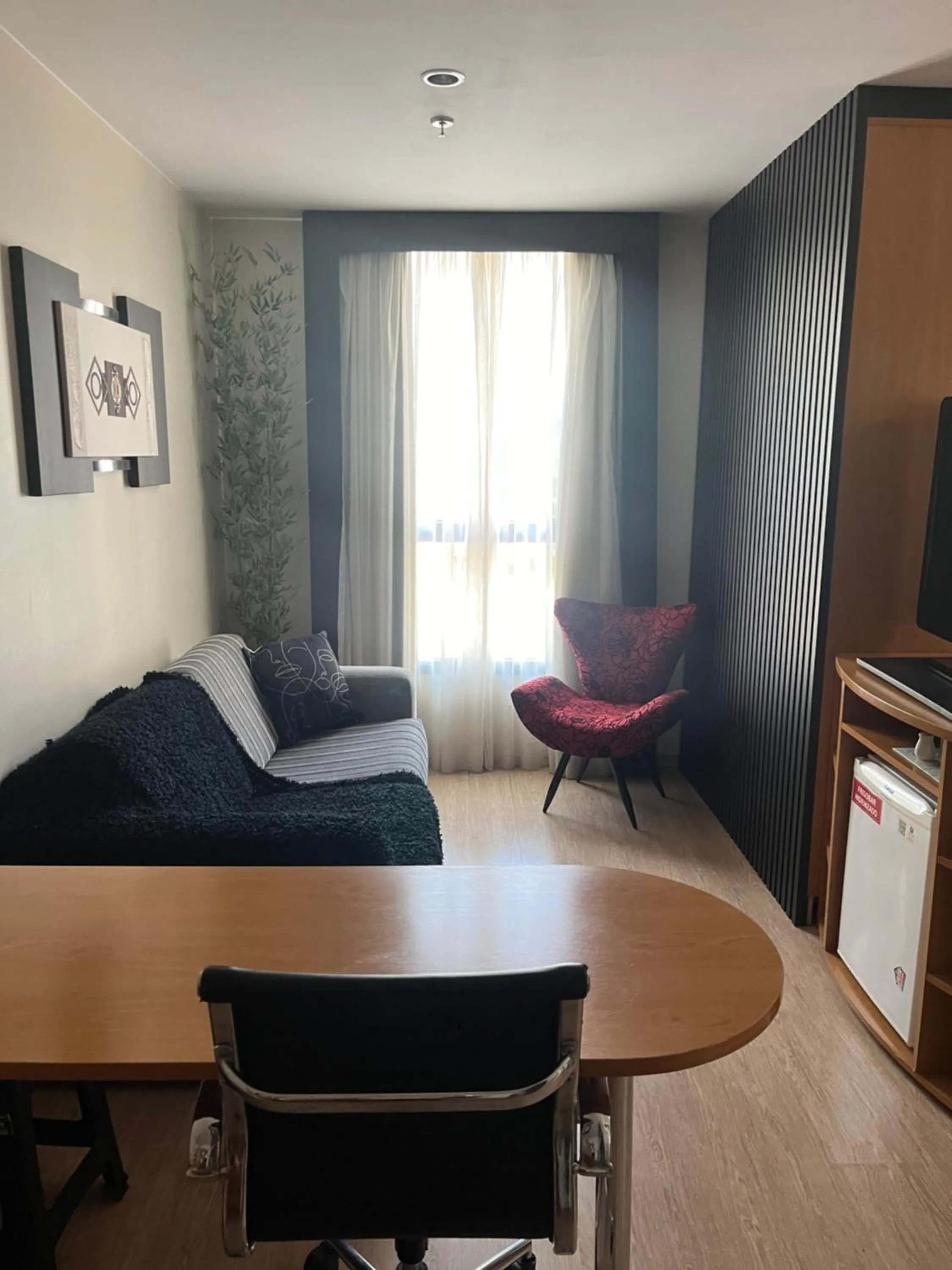 Quarto flat no Hotel Comfort de Taguatinga