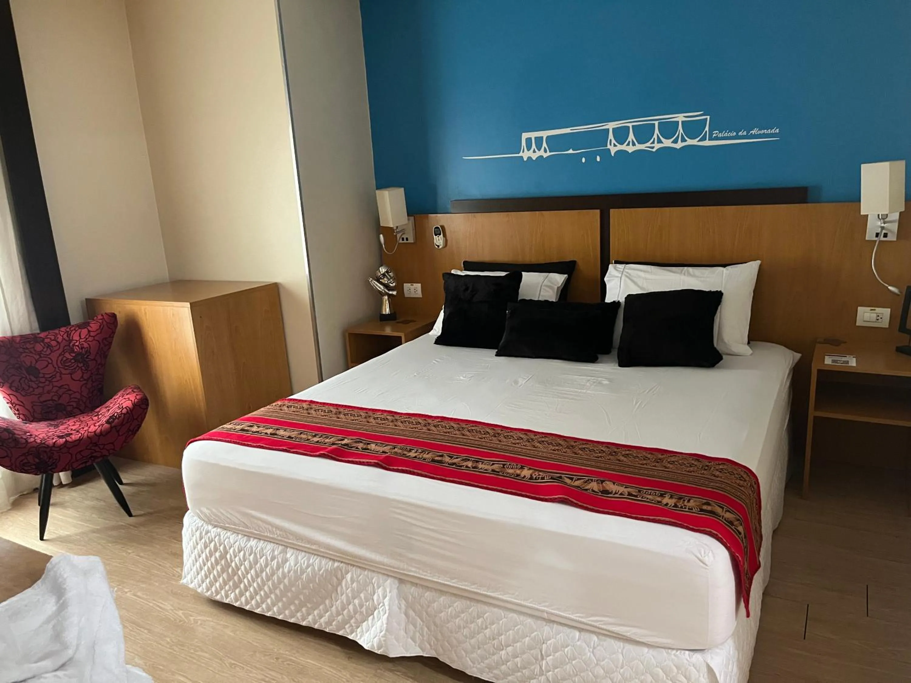 Quarto flat no Hotel Comfort de Taguatinga