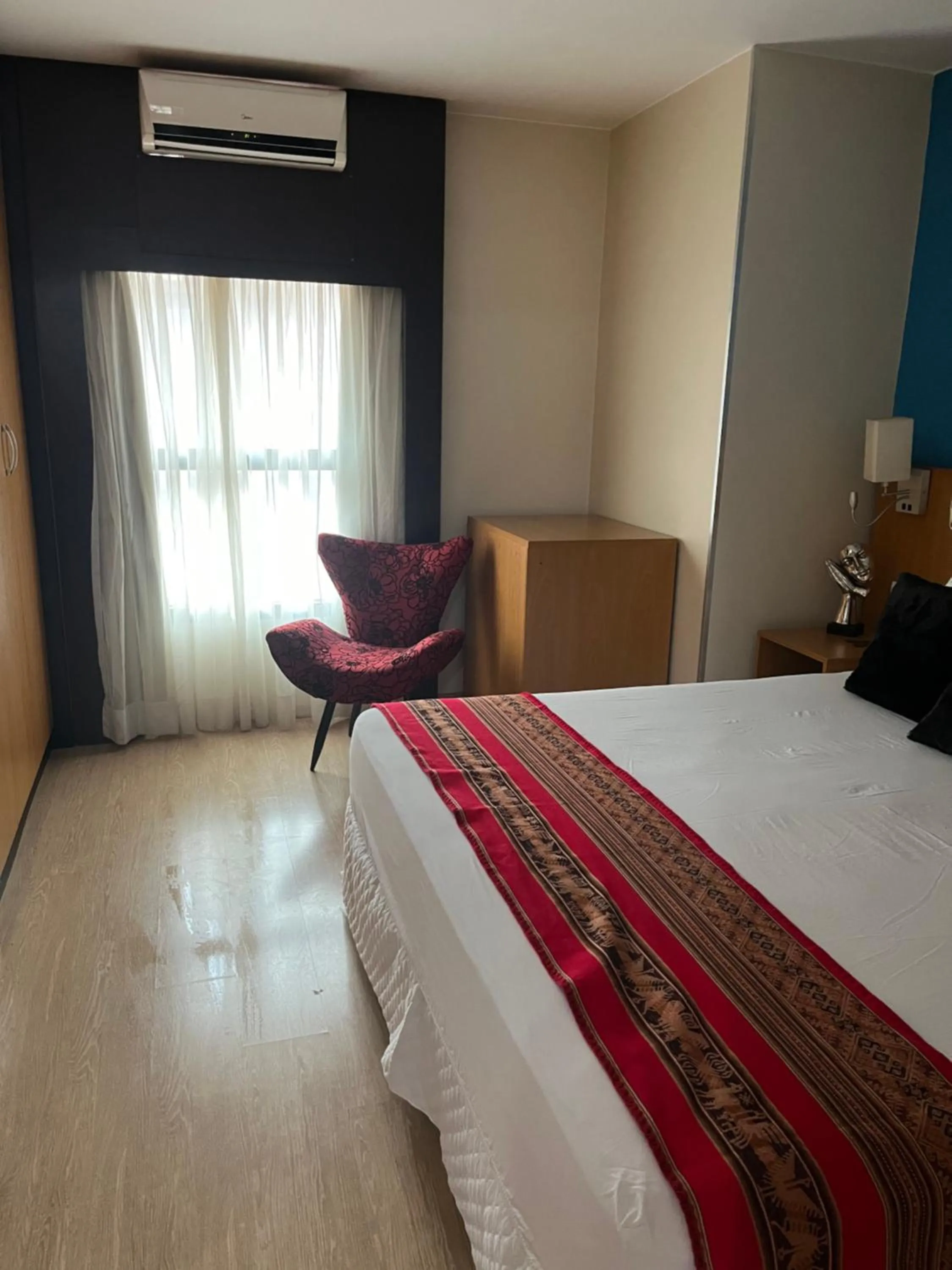 Quarto flat no Hotel Comfort de Taguatinga