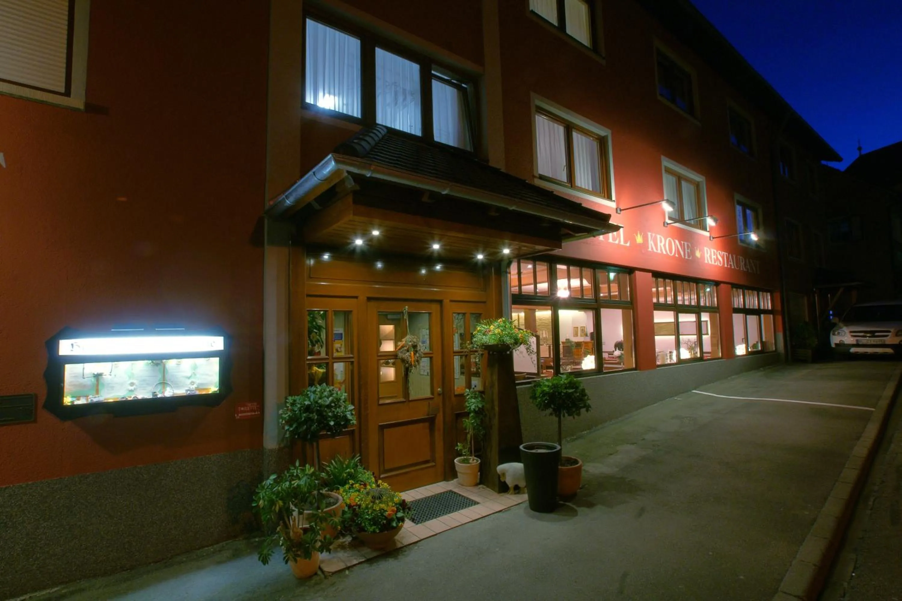 Facade/entrance in Hotel Krone