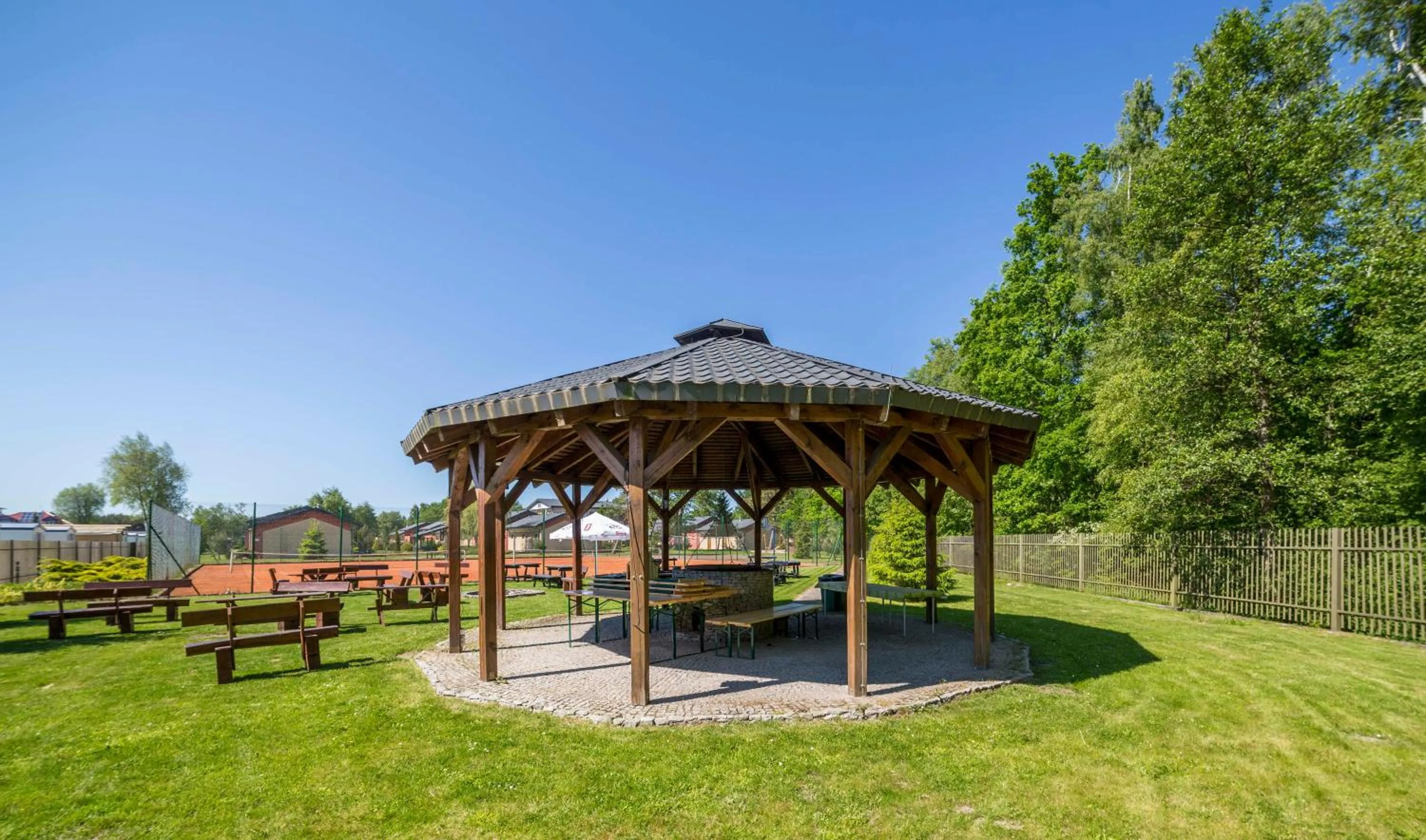 BBQ facilities in Centrum Wypoczynkowo-Konferencyjne Solaris