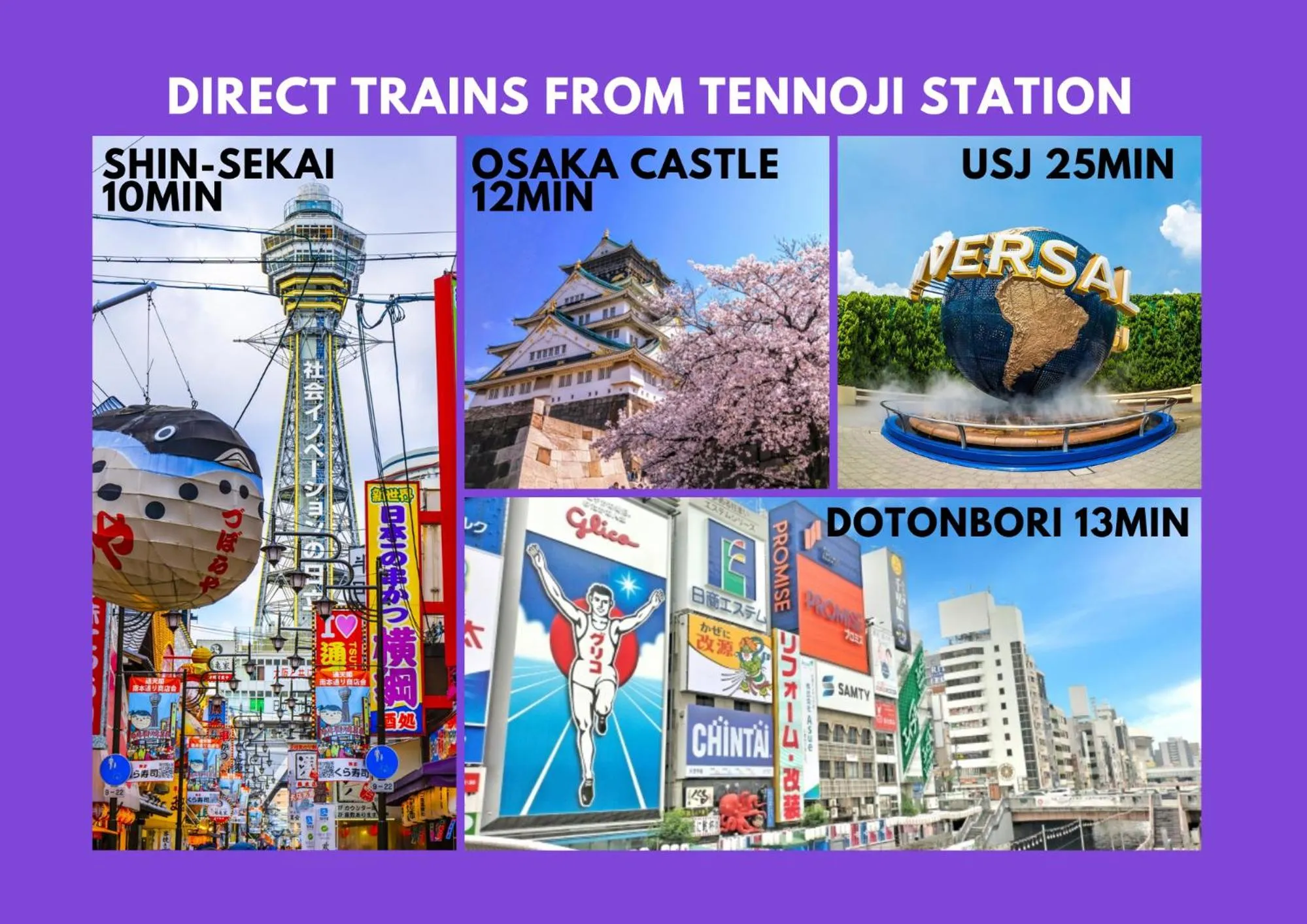 Nearby landmark in COGO TENNOJI