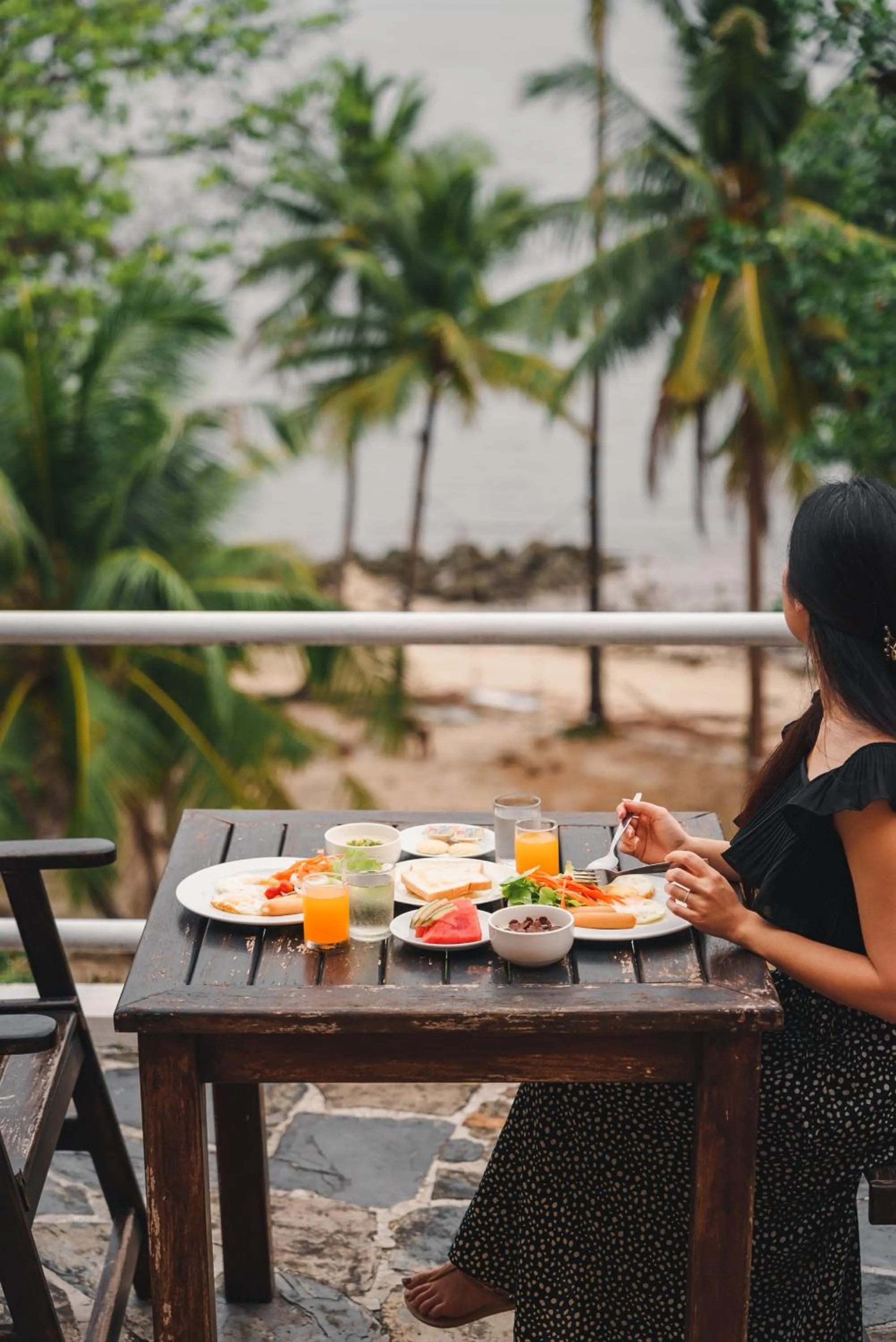 Breakfast in Kooncharaburi Resort - Koh Chang
