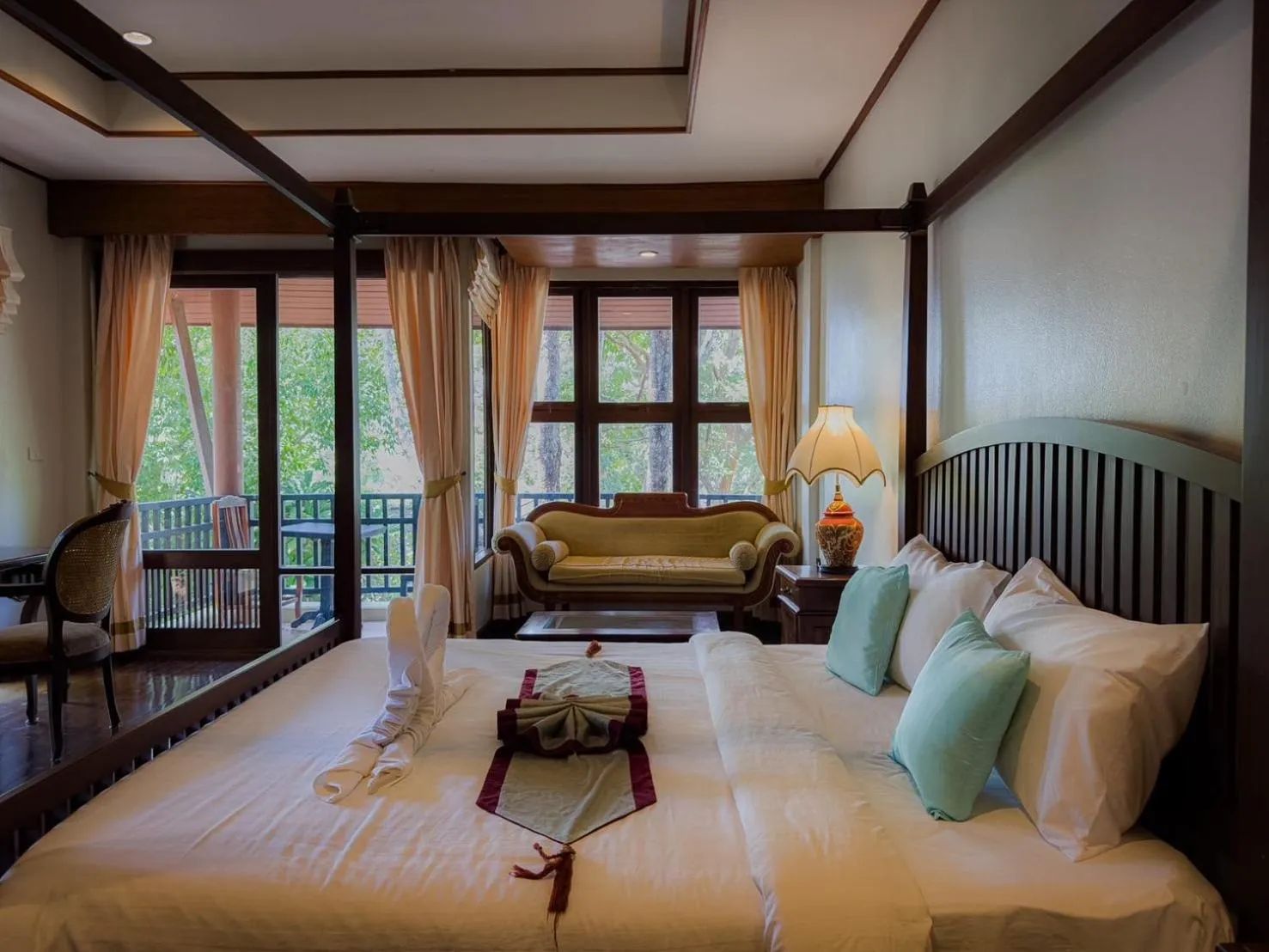 Bed in Kooncharaburi Resort - Koh Chang