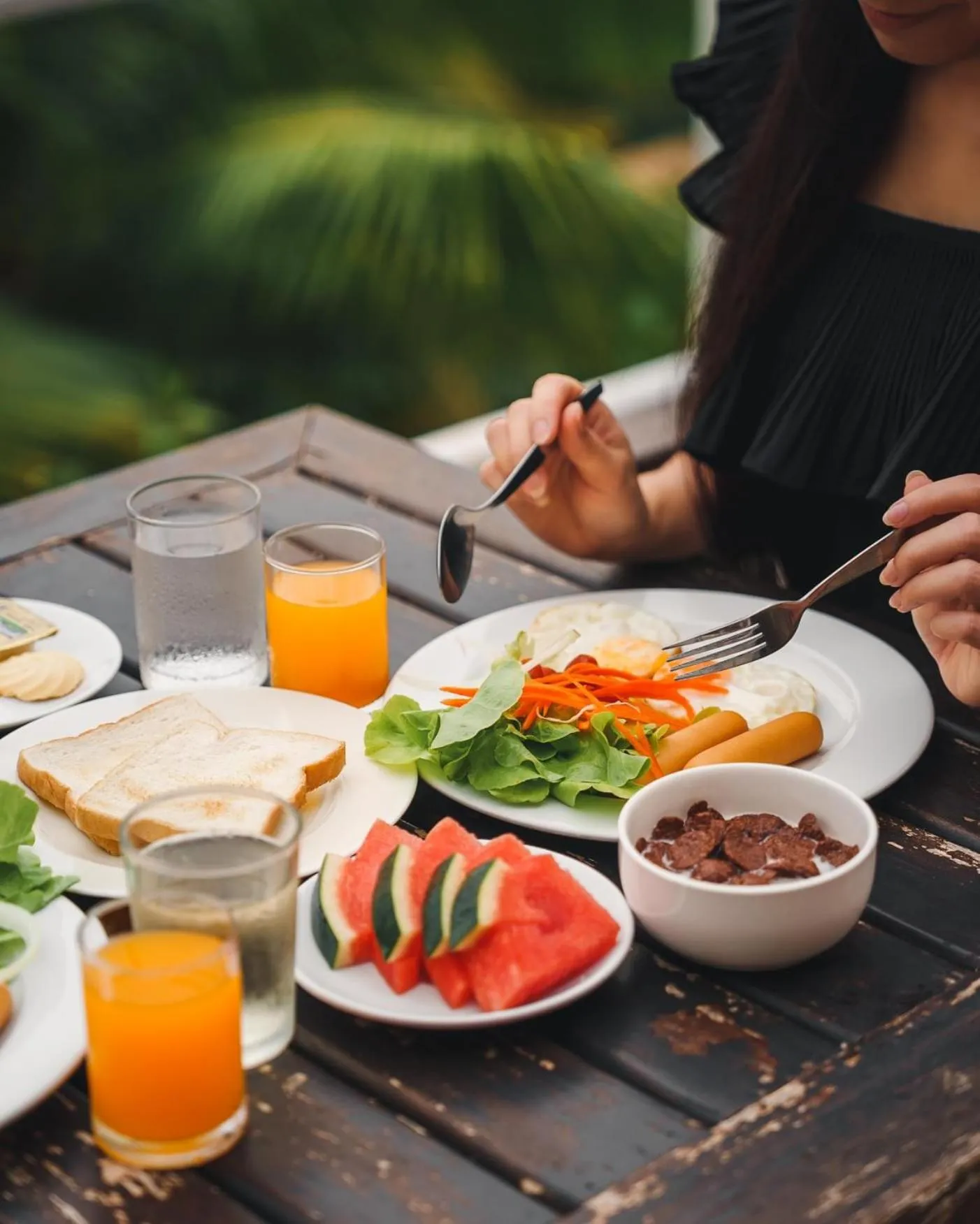 Breakfast in Kooncharaburi Resort - Koh Chang