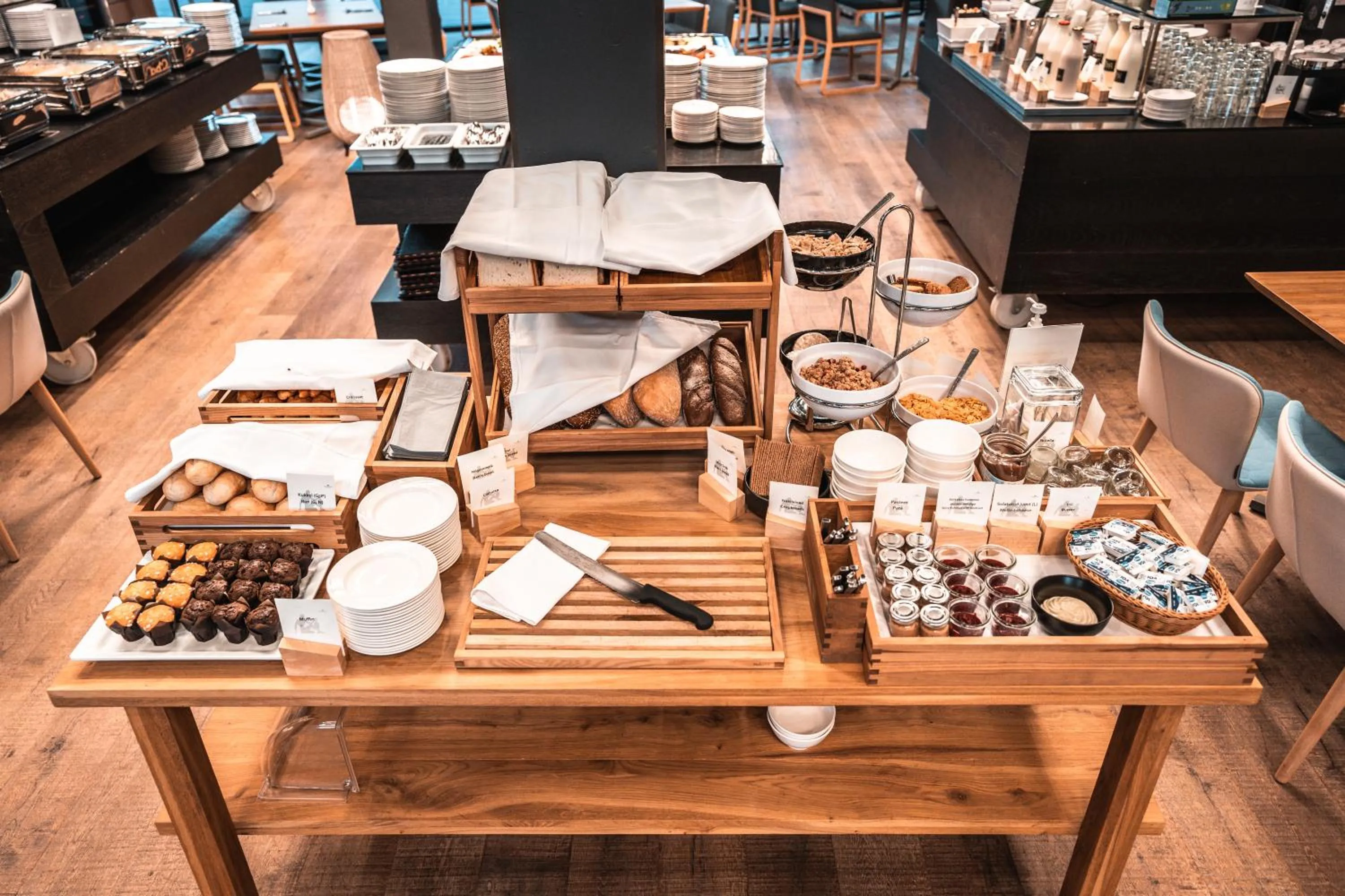 Buffet breakfast in Hedon Spa & Hotel