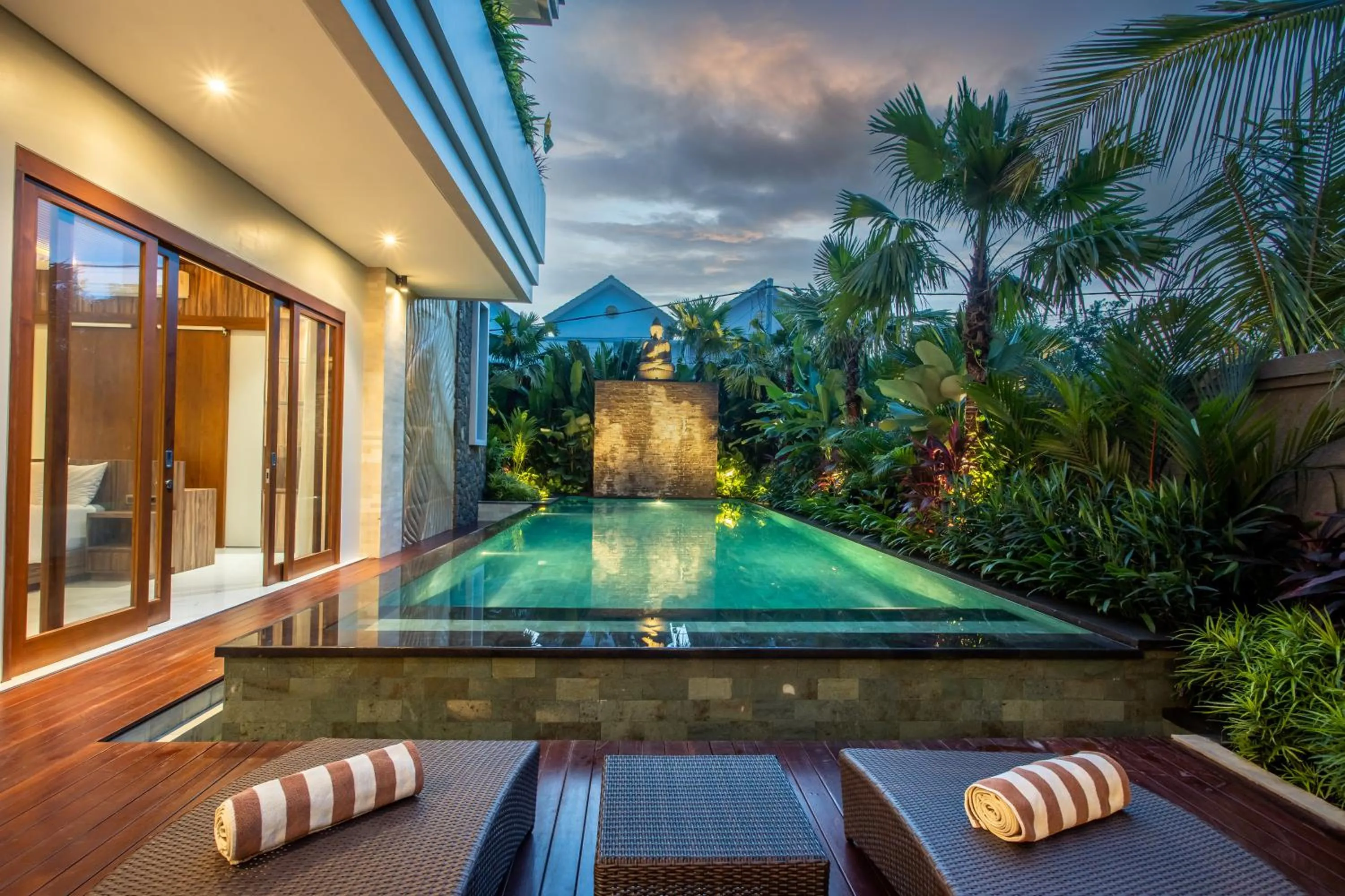 Pool view in The Amarta Villa