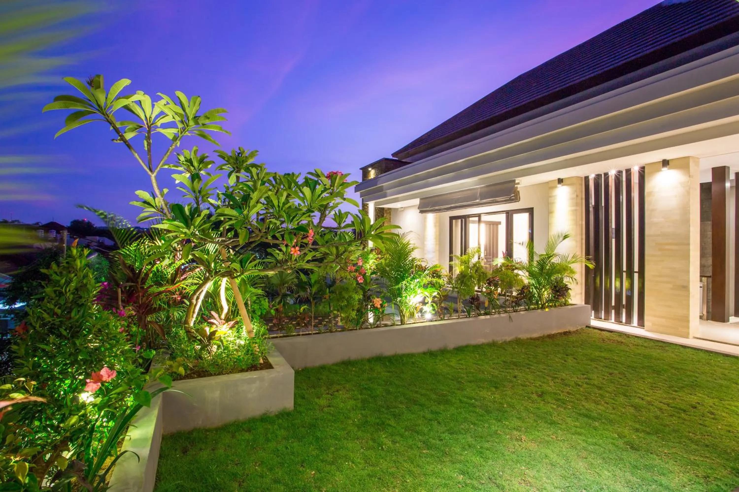Garden view in The Amarta Villa