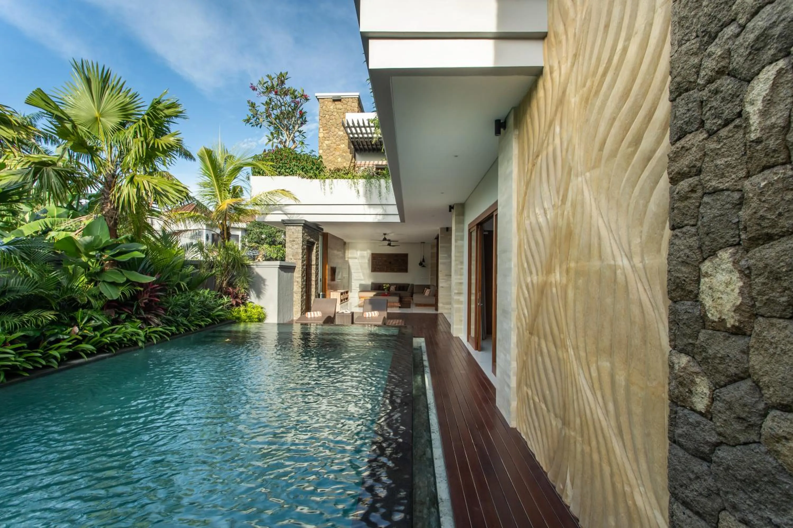 Pool view in The Amarta Villa