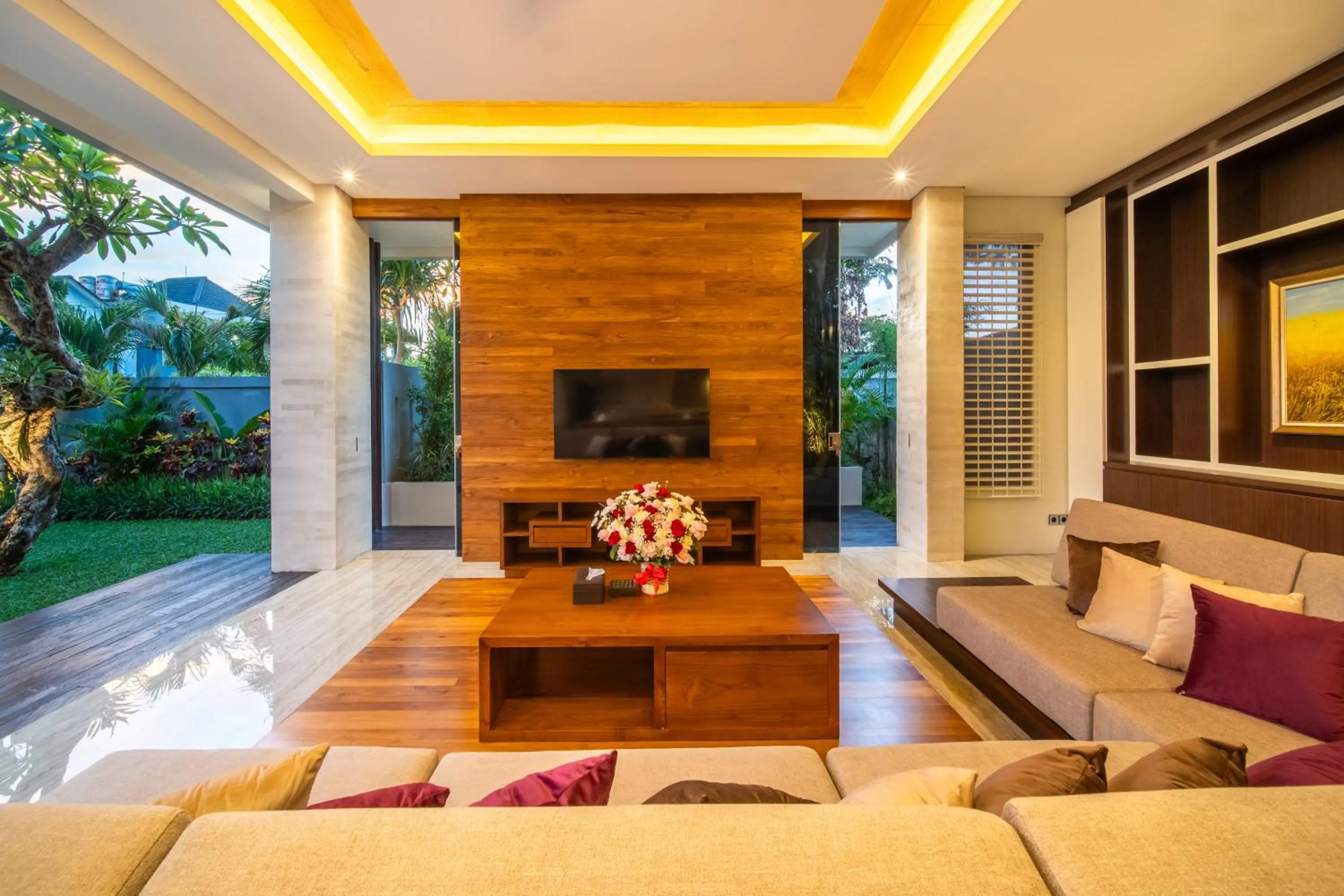 Communal lounge/ TV room in The Amarta Villa