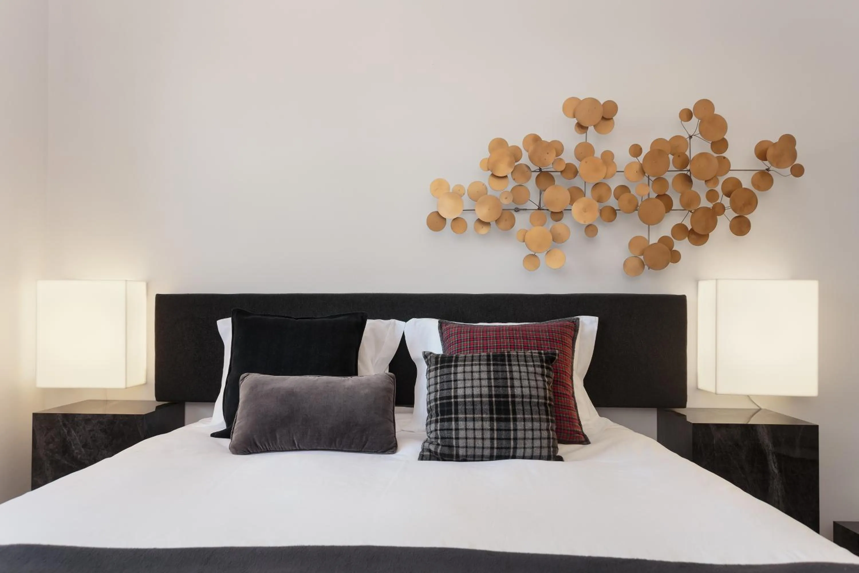 Bed in Oporto Chic & Cozy Studio Apartments