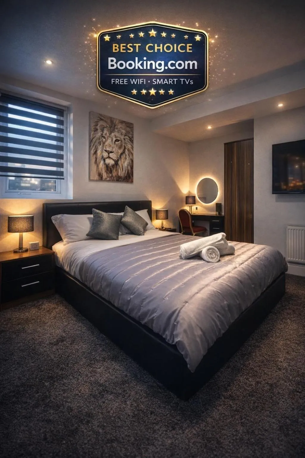 Bed in BEST CHOICE - Hotel Royal