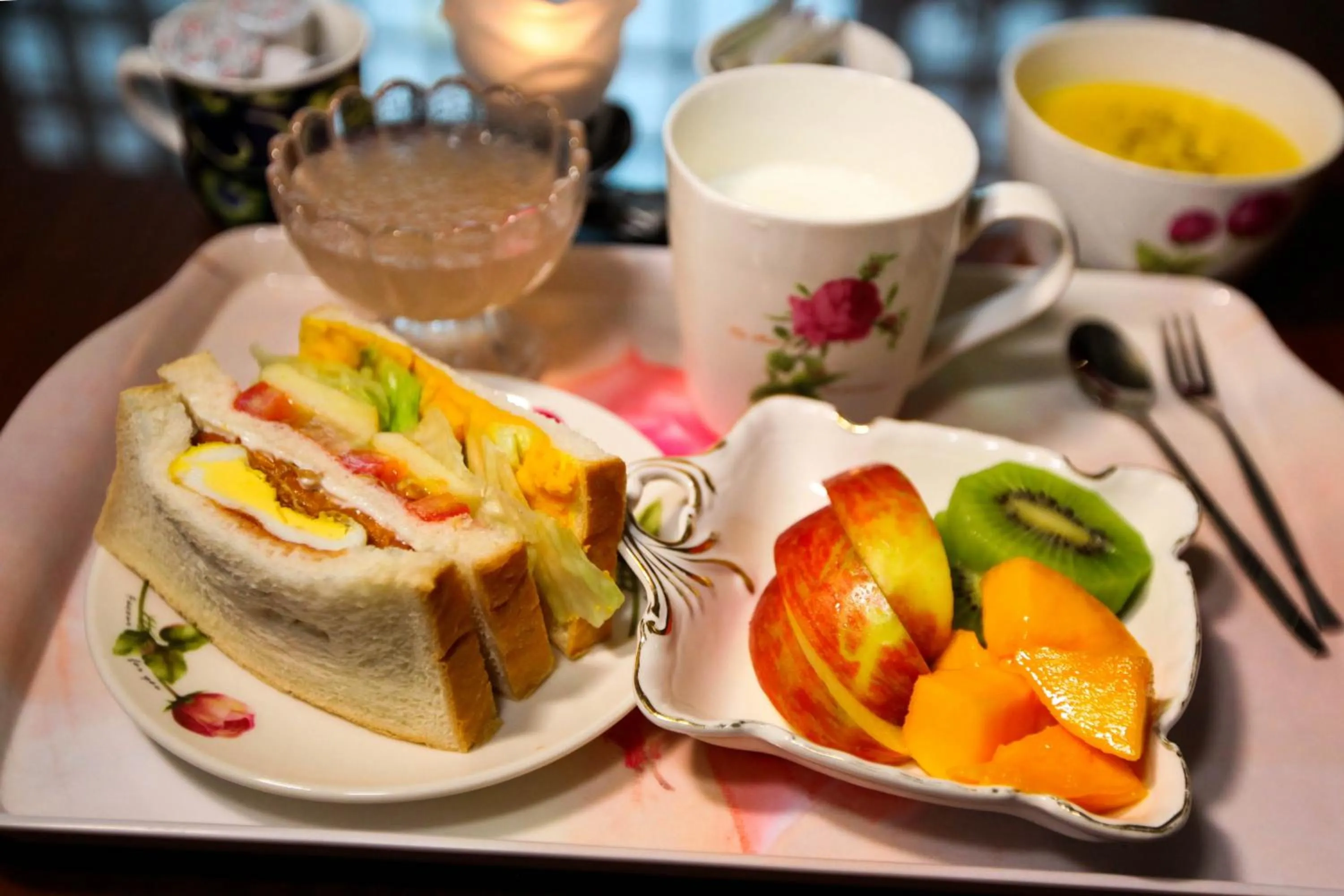 Shower in Evergreen Garden House