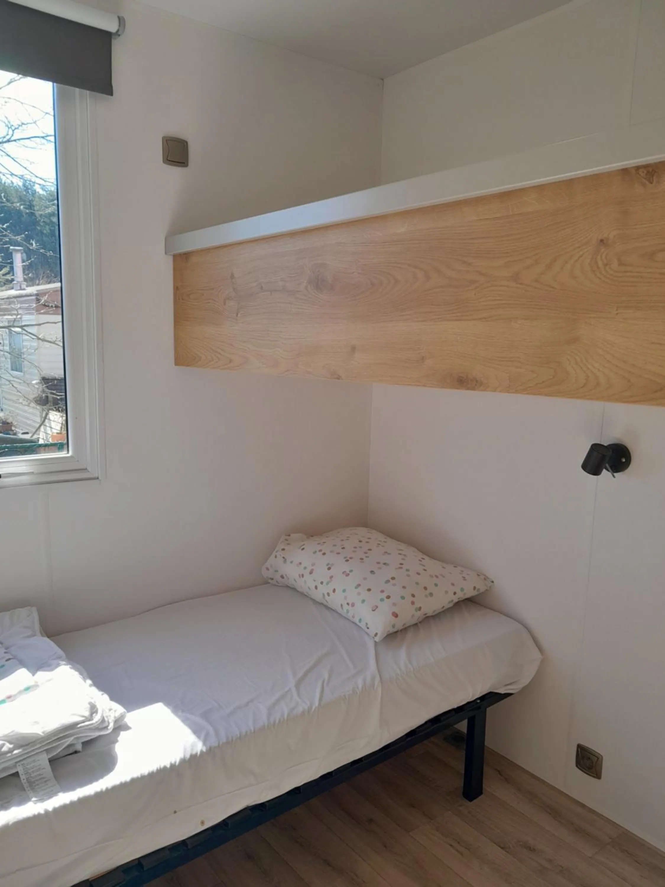 Bed in Vakantiepark Breebos