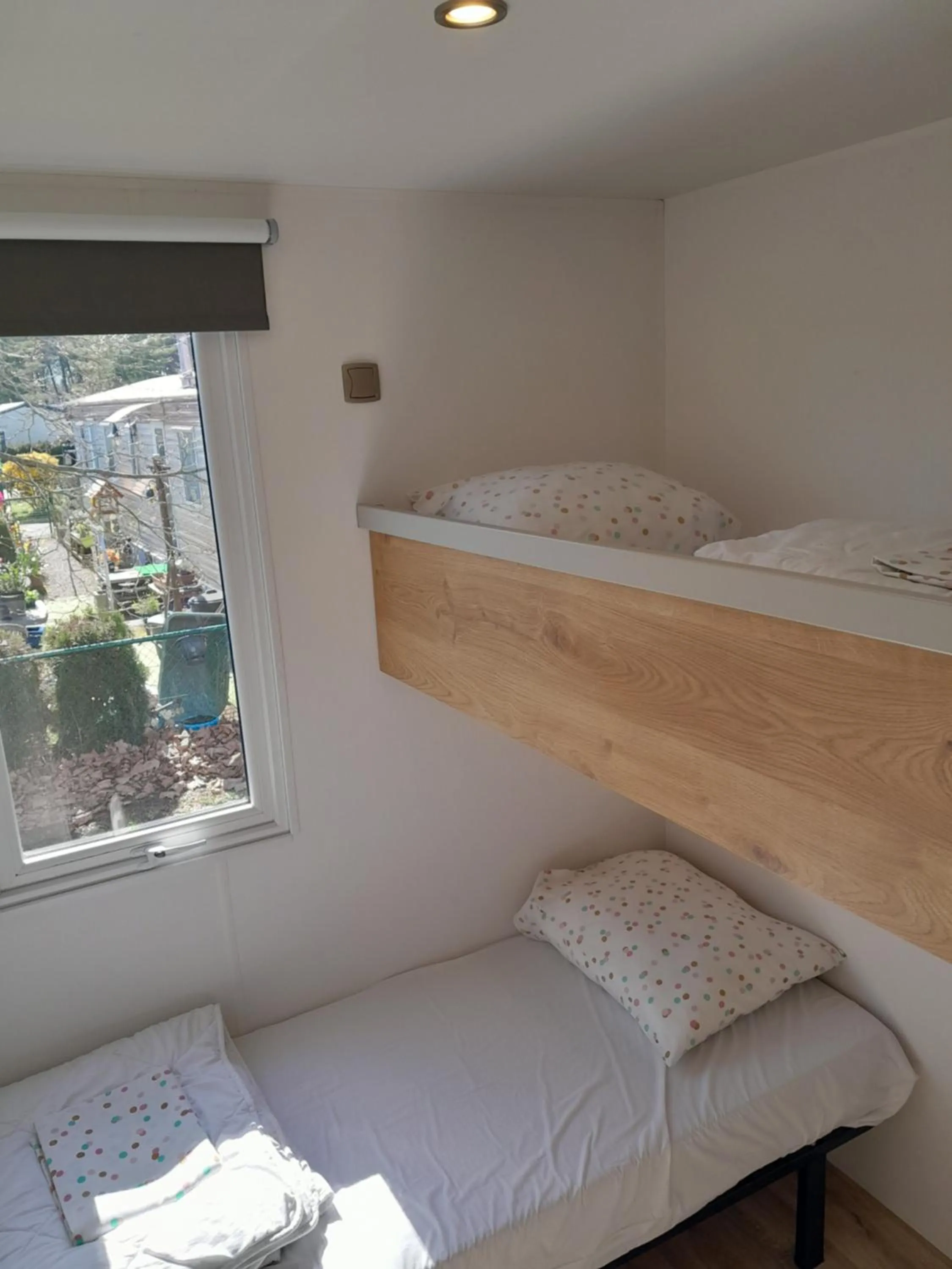 Bed in Vakantiepark Breebos