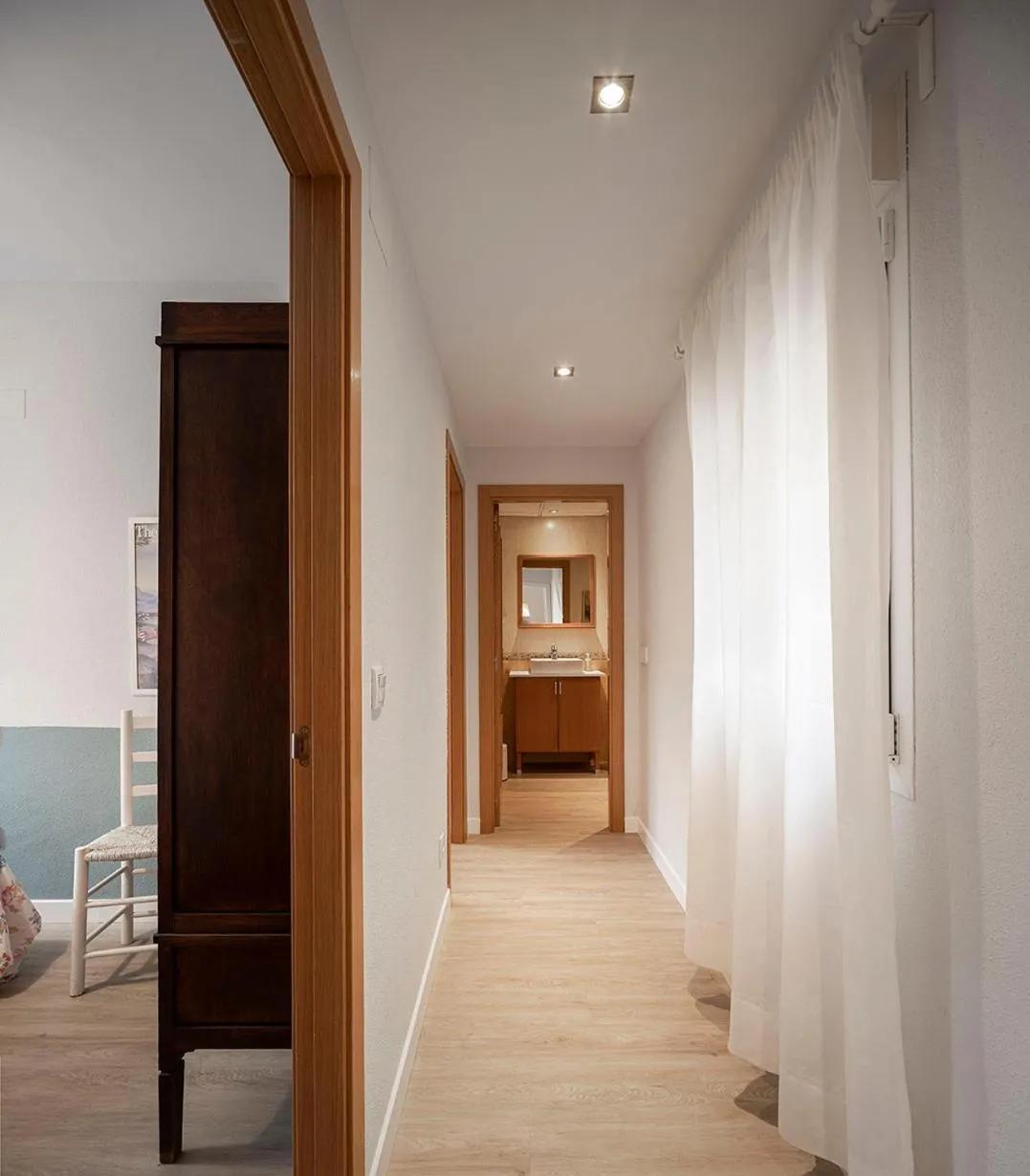 Bathroom, Bed in Apartamento Tíbula Sur Parking