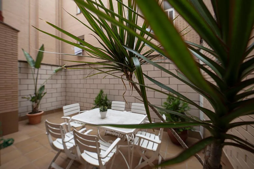 Patio in Apartamento Tíbula Sur Parking