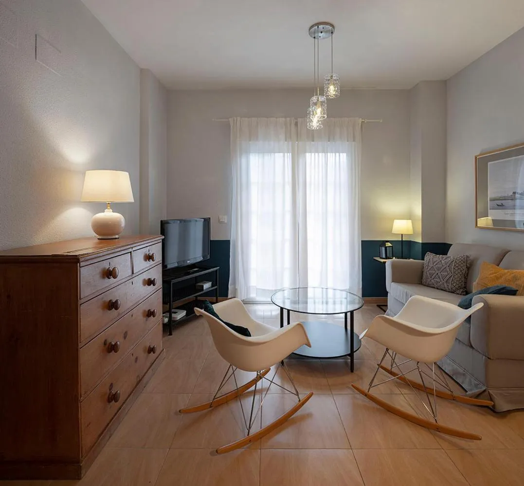 Living room in Apartamento Tíbula Sur Parking