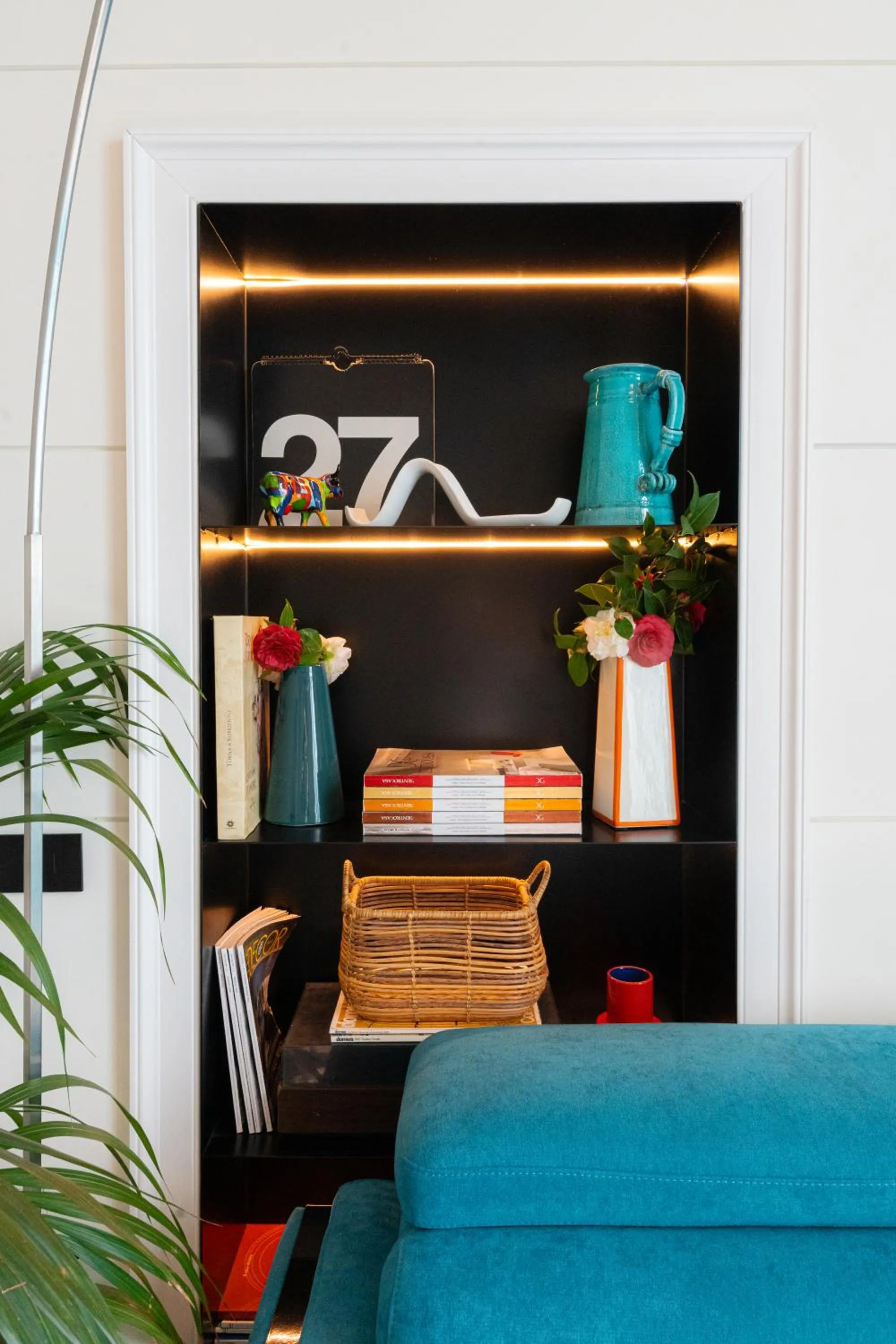 Living room in 1912 Relais - Sorrento Coast