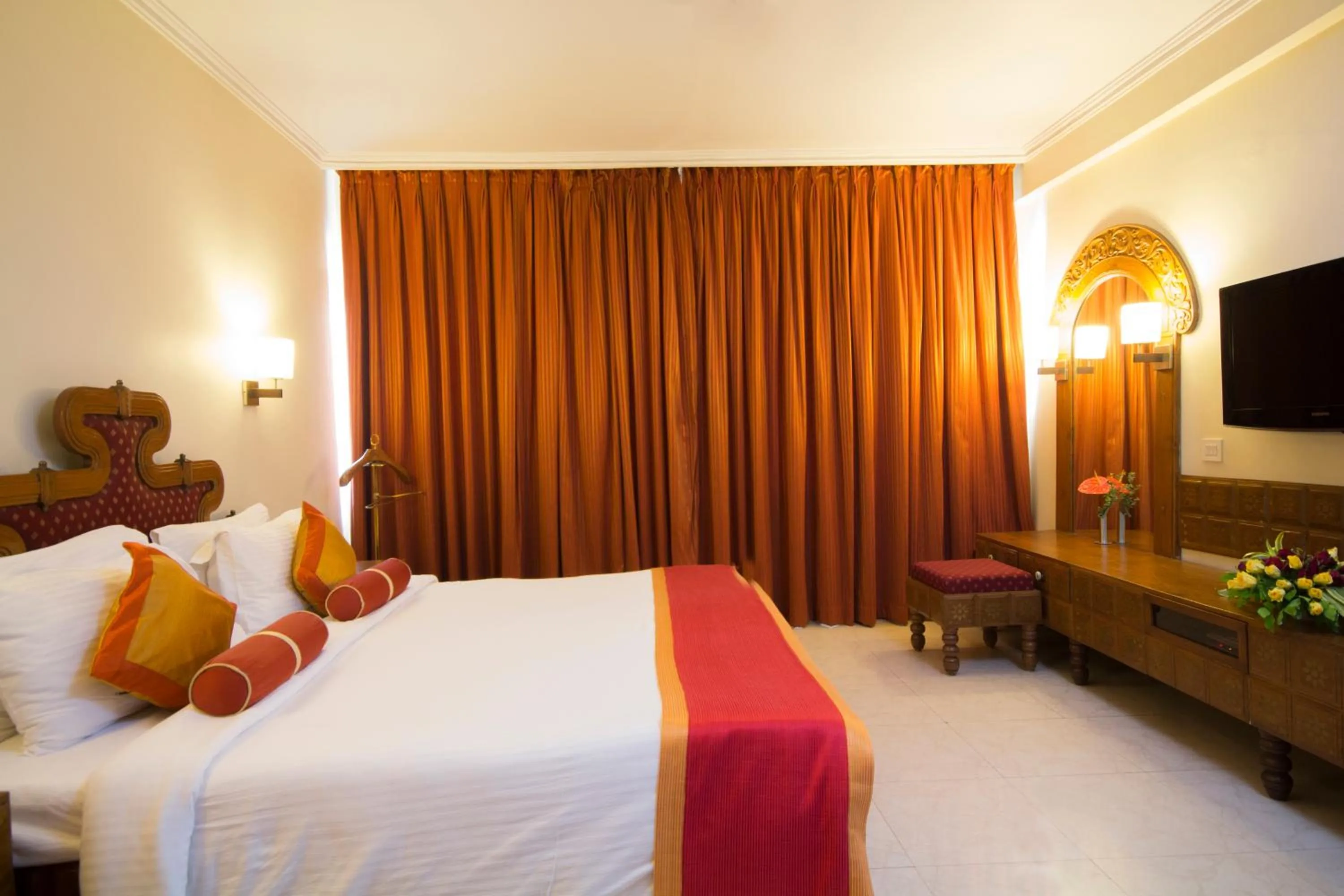 Bed in Dolphin Hotel