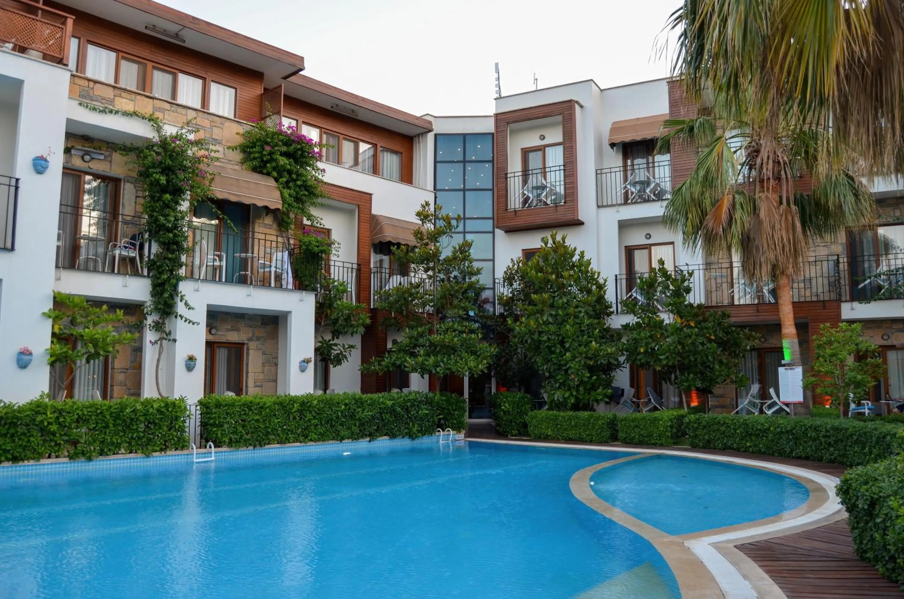 Swimming pool in Liona Hotel & SPA