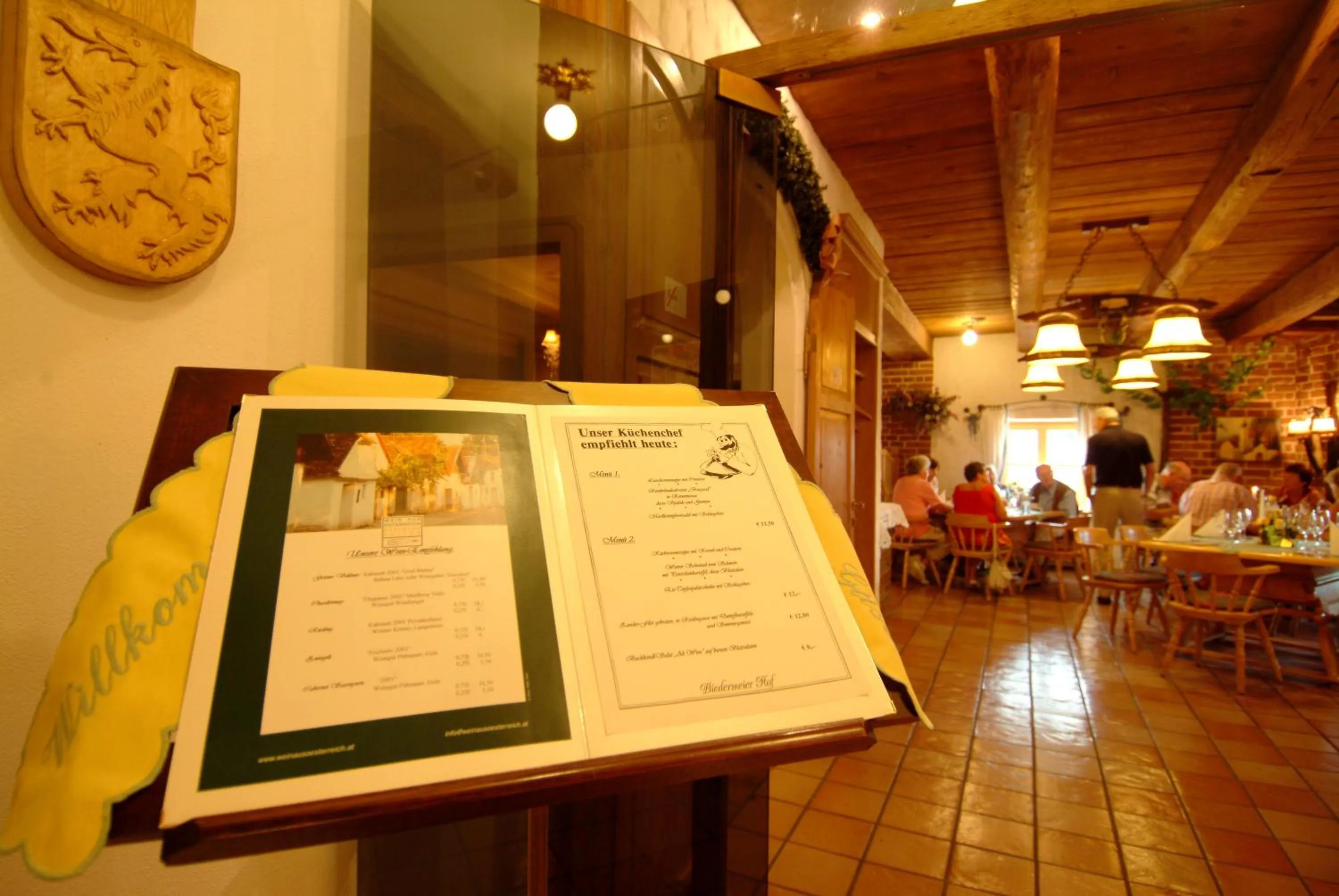 Restaurant/places to eat in Hotel Biedermeier Hof