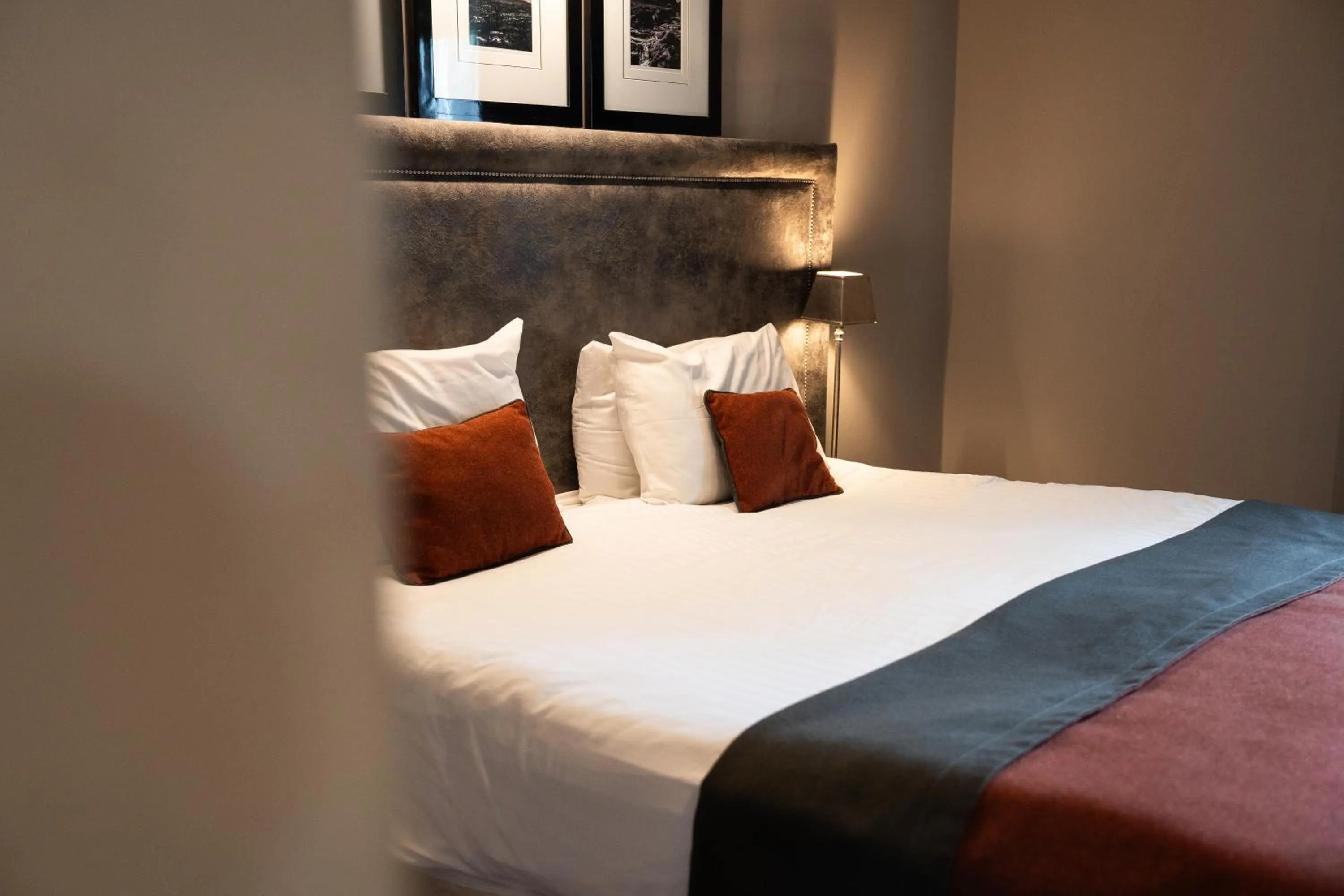 Bed in The Fenwick Hotel